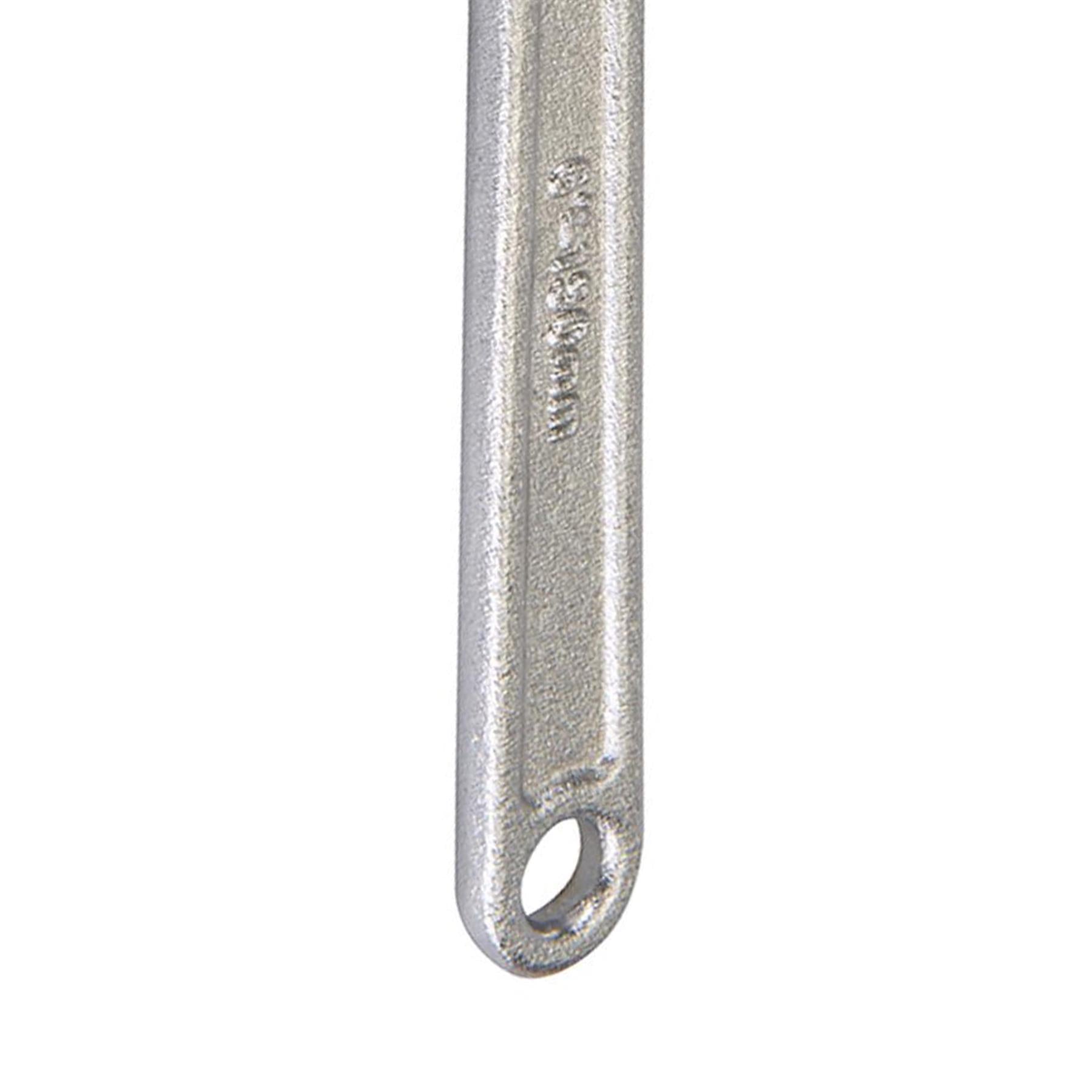 Adjustable Wrench 150mm Length Jaw 17mm Drop-Forged Chrome Plated New