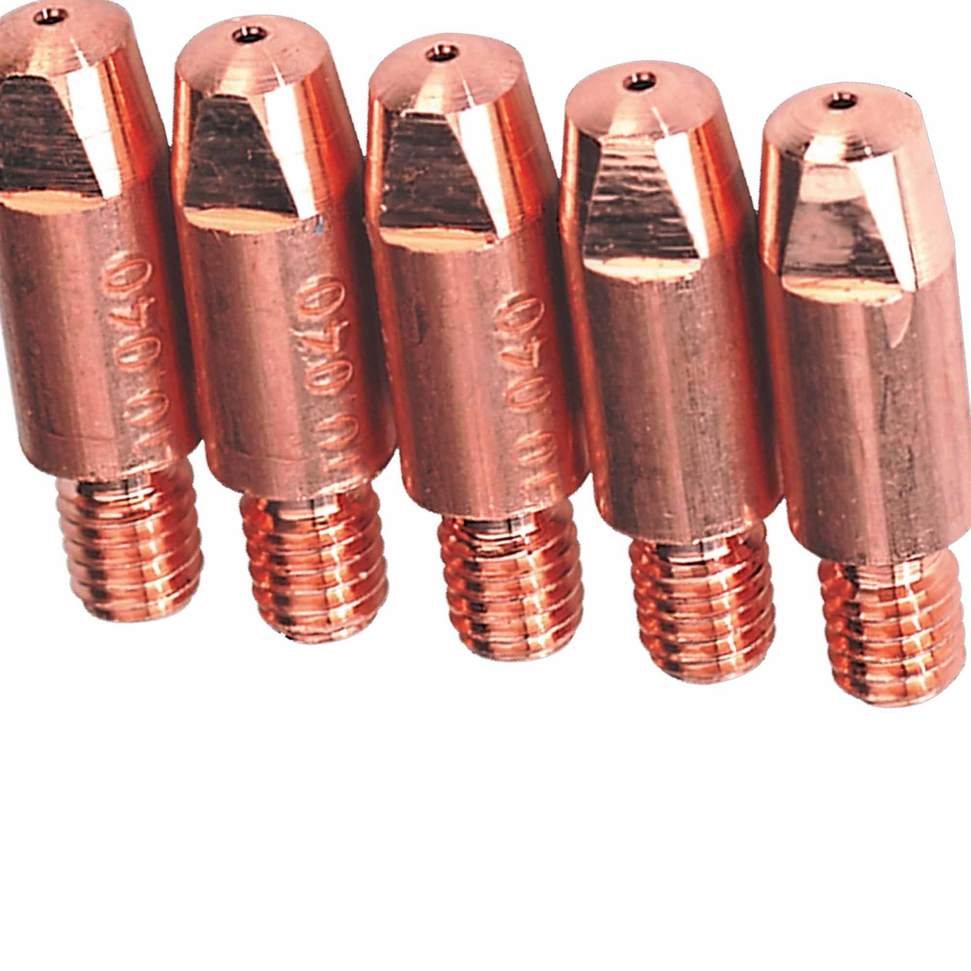 Contact Tip 1.2mm Aluminium MB25/36 Pack of 5. Sealey