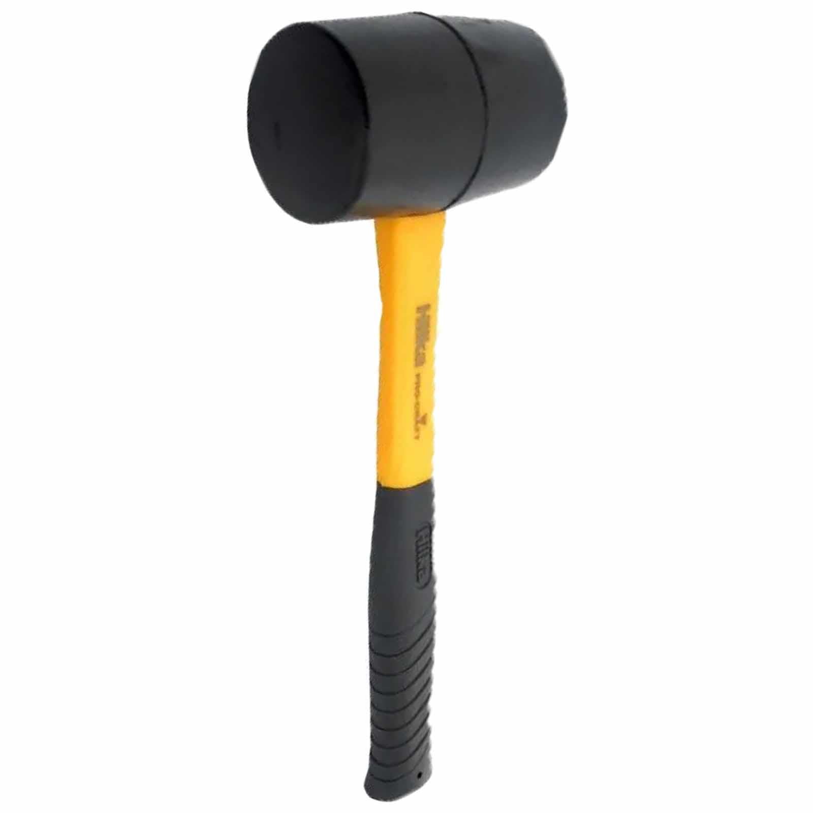 black rubber mallet
