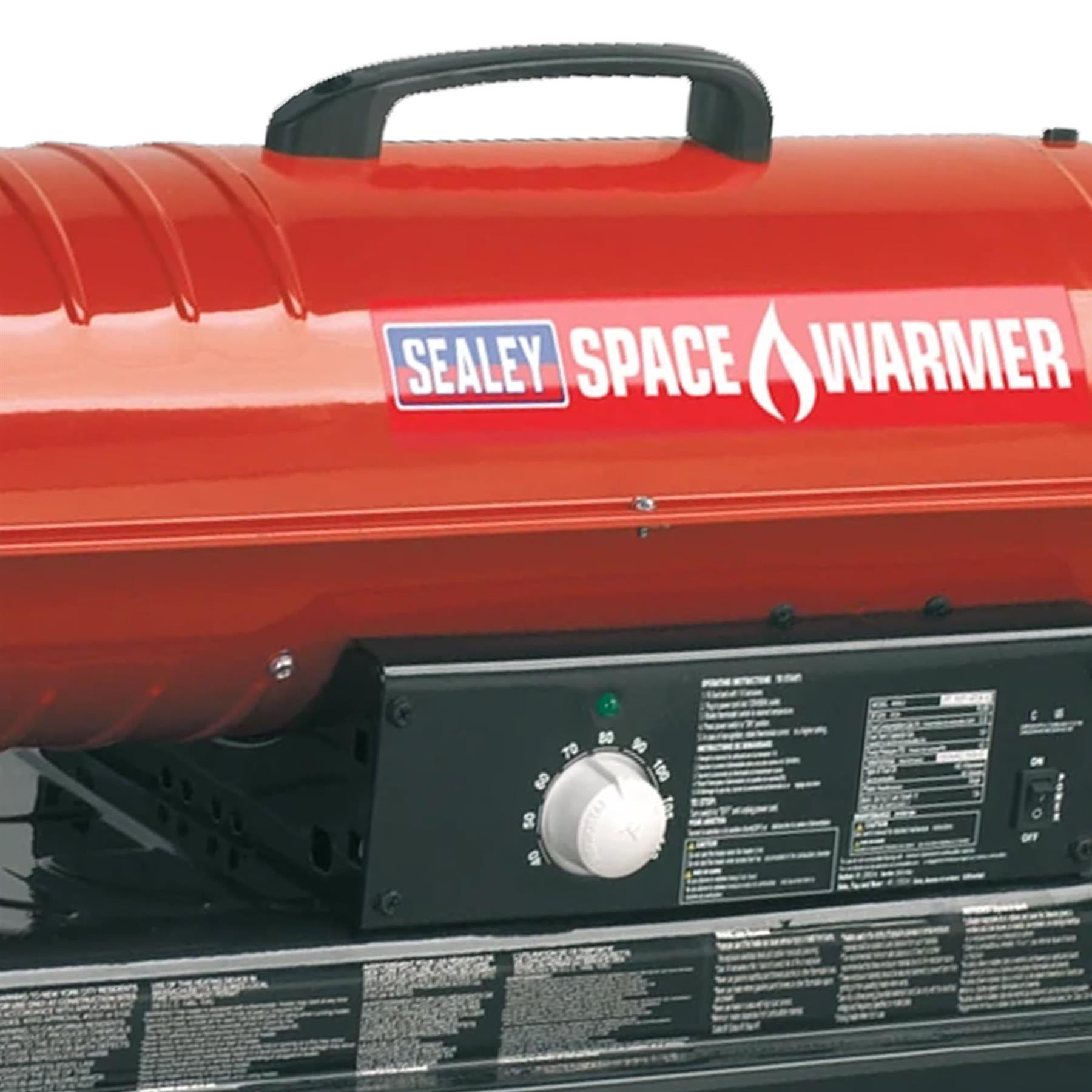 Sealey Space Warmer Par/Ker/Die Heater 70,000Btu/hr without Wheels