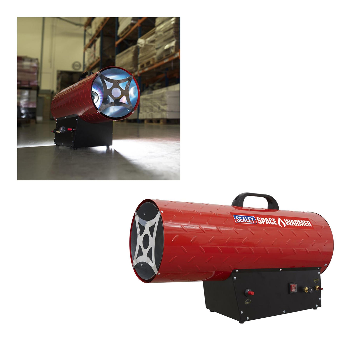 Sealey Space Warmer Propane Heater 102,000-170,000Btu/hr