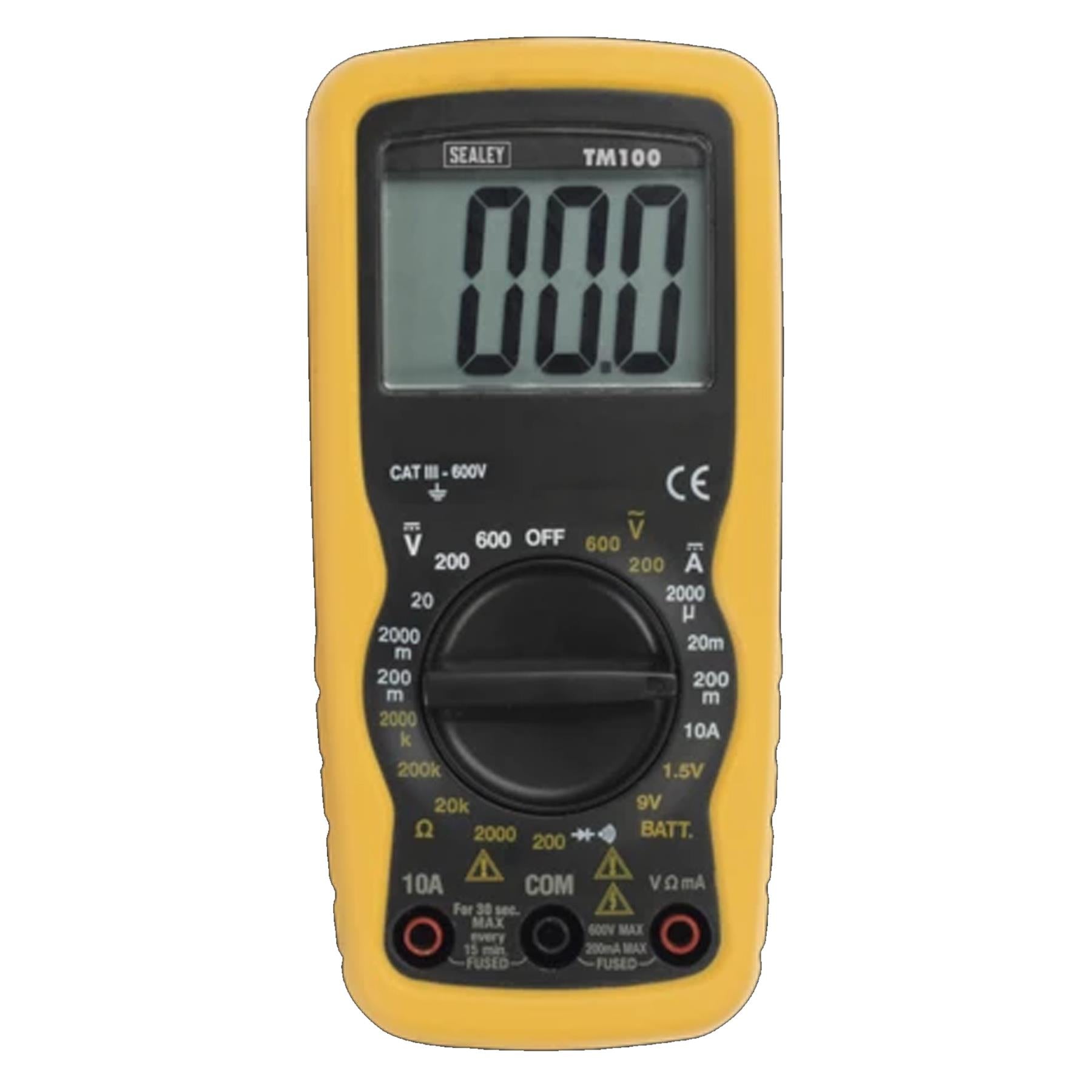 Sealey Professional Digital Multimeter - 6-Function
