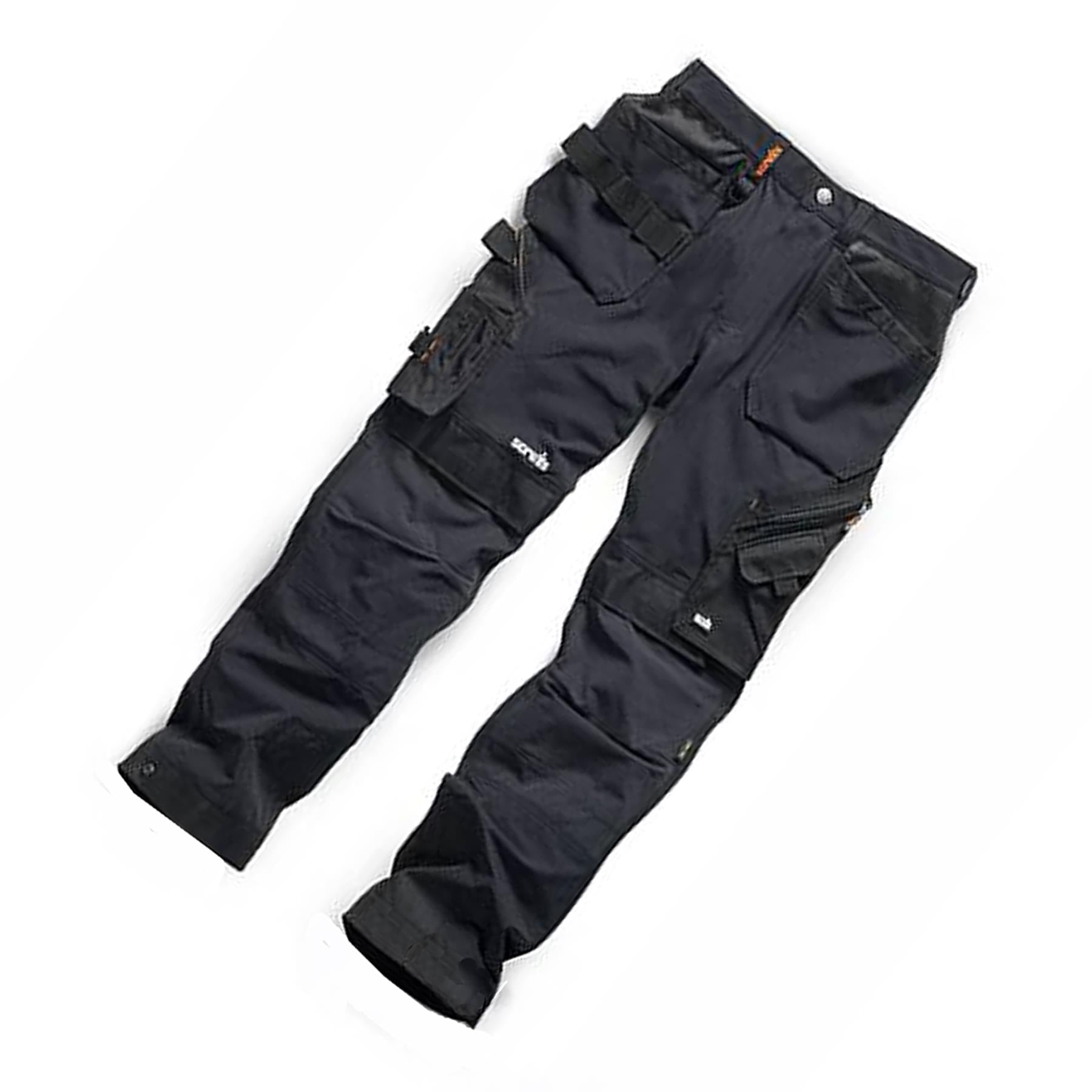 Scruffs Pro Flex Plus Holster Trouser 38L Black