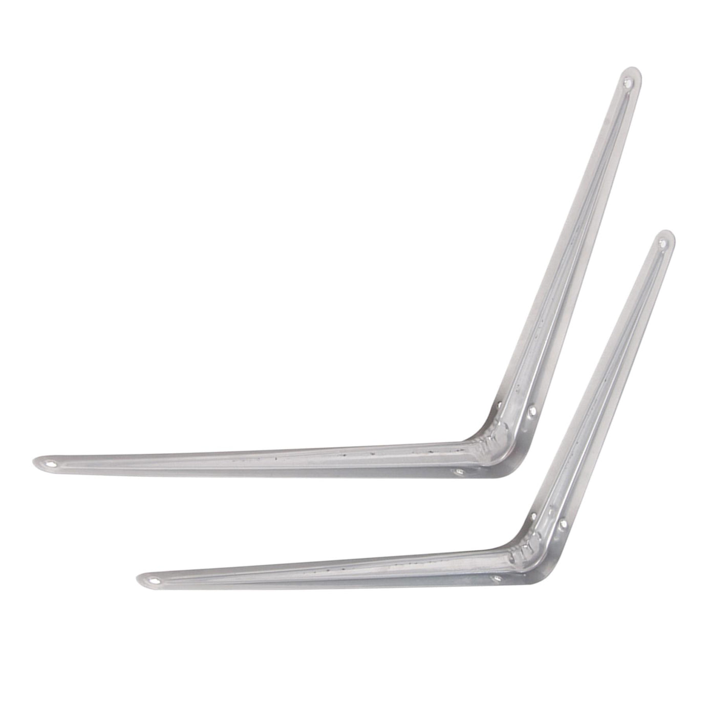 20Pce London Grey Shelf Bracket Display Box - 350 X 300mm Light To Medium Weight