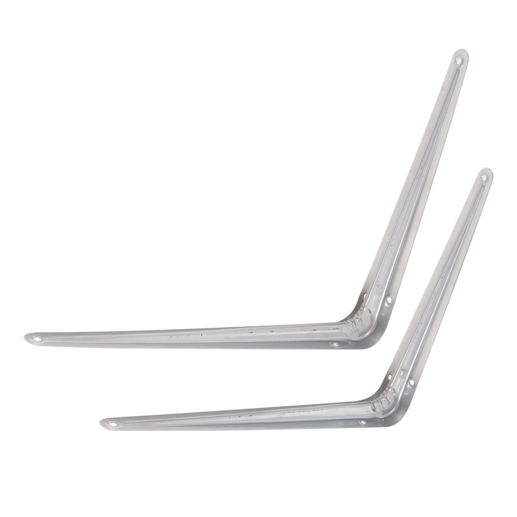 20Pce London Grey Shelf Bracket Display Box - 350 X 300mm Light To Medium Weight