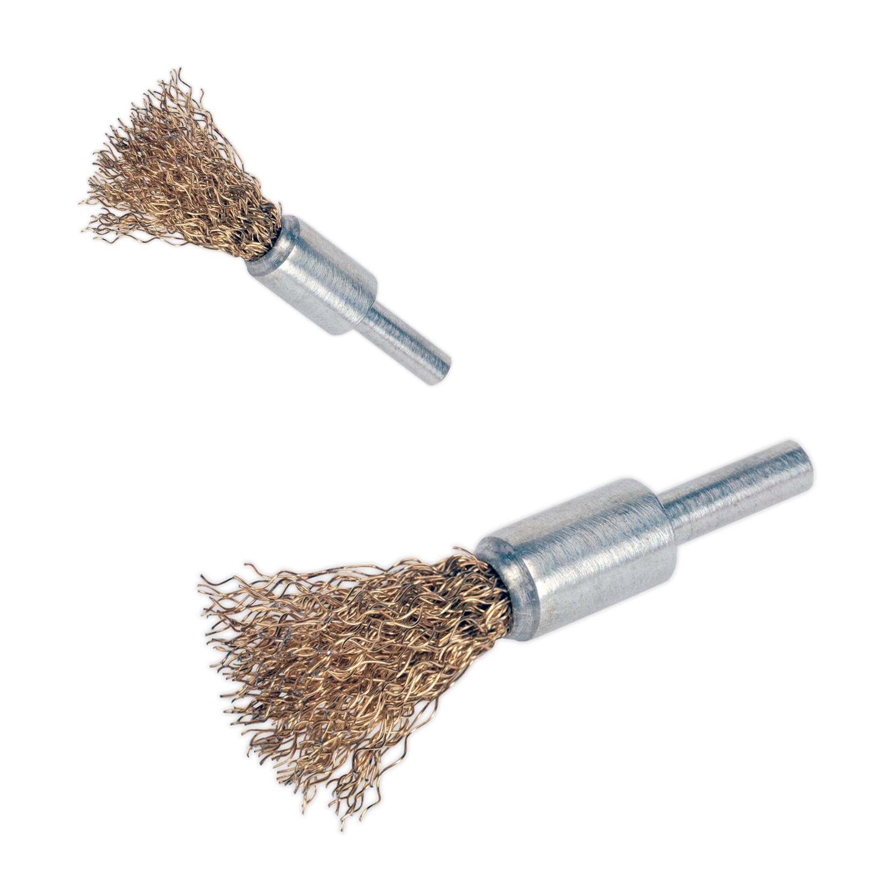 Sealey Flat Top Decarbonising Brush 13mm Ø6 x 20mm Shaft.