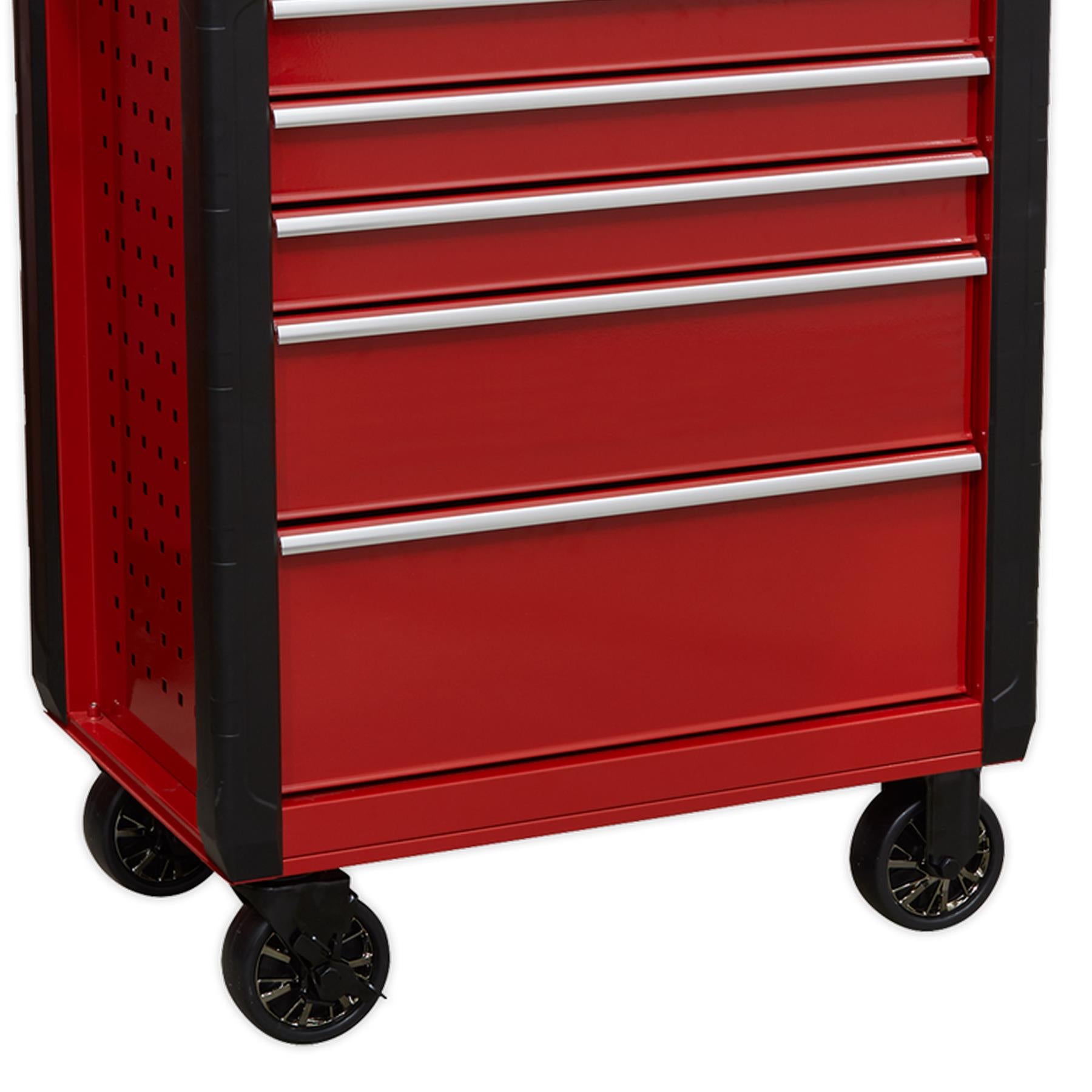 Sealey Rollcab 6 Drawer with Ball Bearing Slides Red AP3406