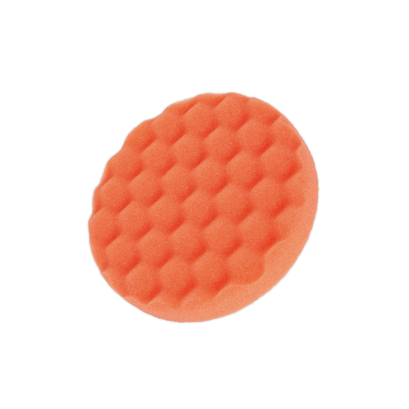 Sealey Buffing & Polishing Foam Head Hook/Loop 150x25mm Orange/Firm