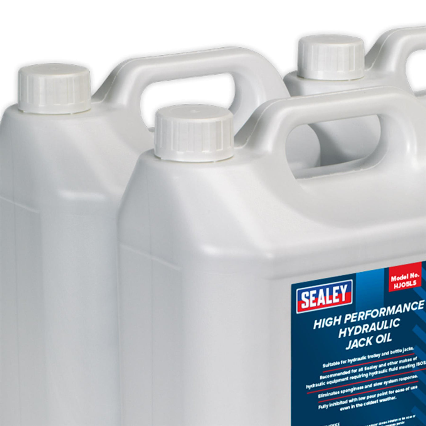 Sealey Hydraulic Jack Oil 5L - Pack of 4  Garage Workshop DIY