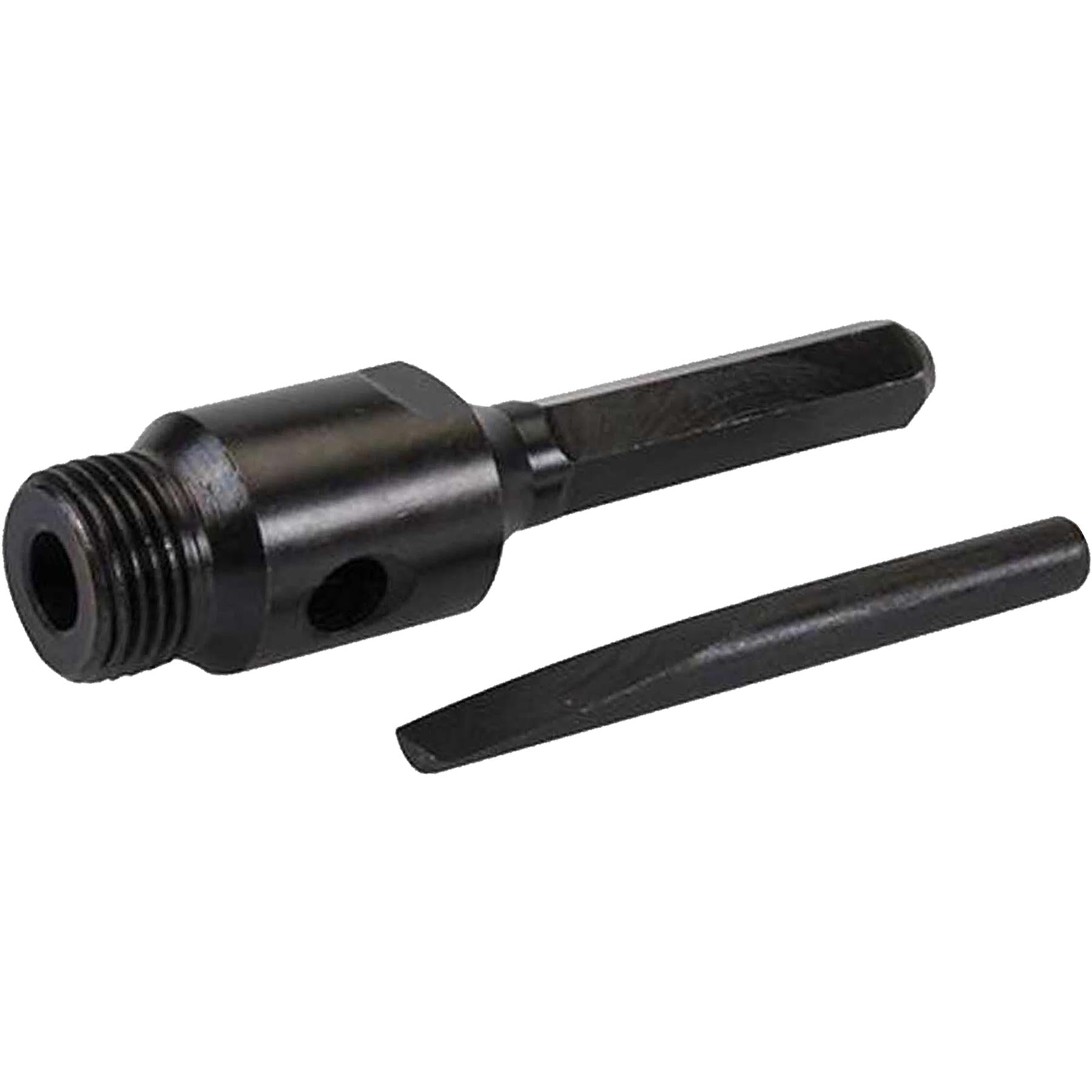 TCT Core Drill Bit 125mm Hole Saw Masonry Stone Brick Hex 125mm Extensions Pilot