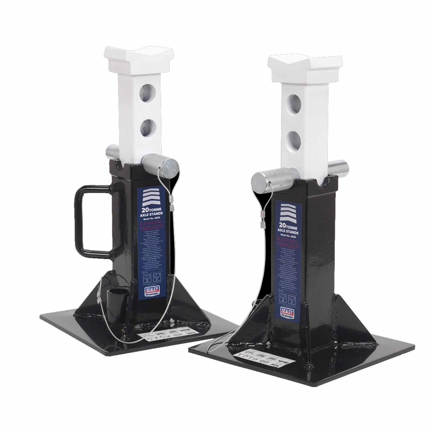 Sealey Axle Stands (Pair) 20tonne Capacity per Stand