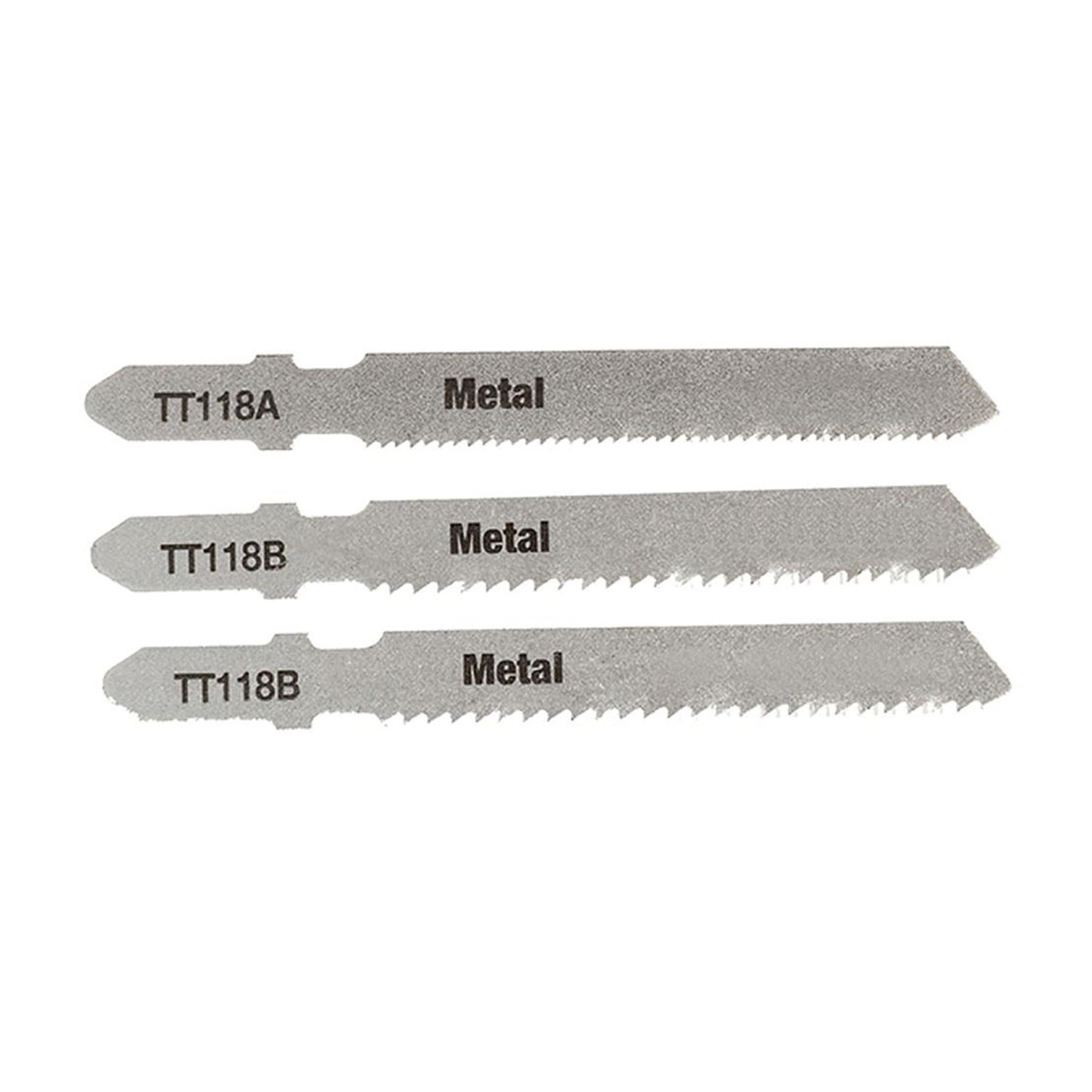 10 Piece Wood & Metal Jigsaw Blade Set Cutting Blades Professional Tool
