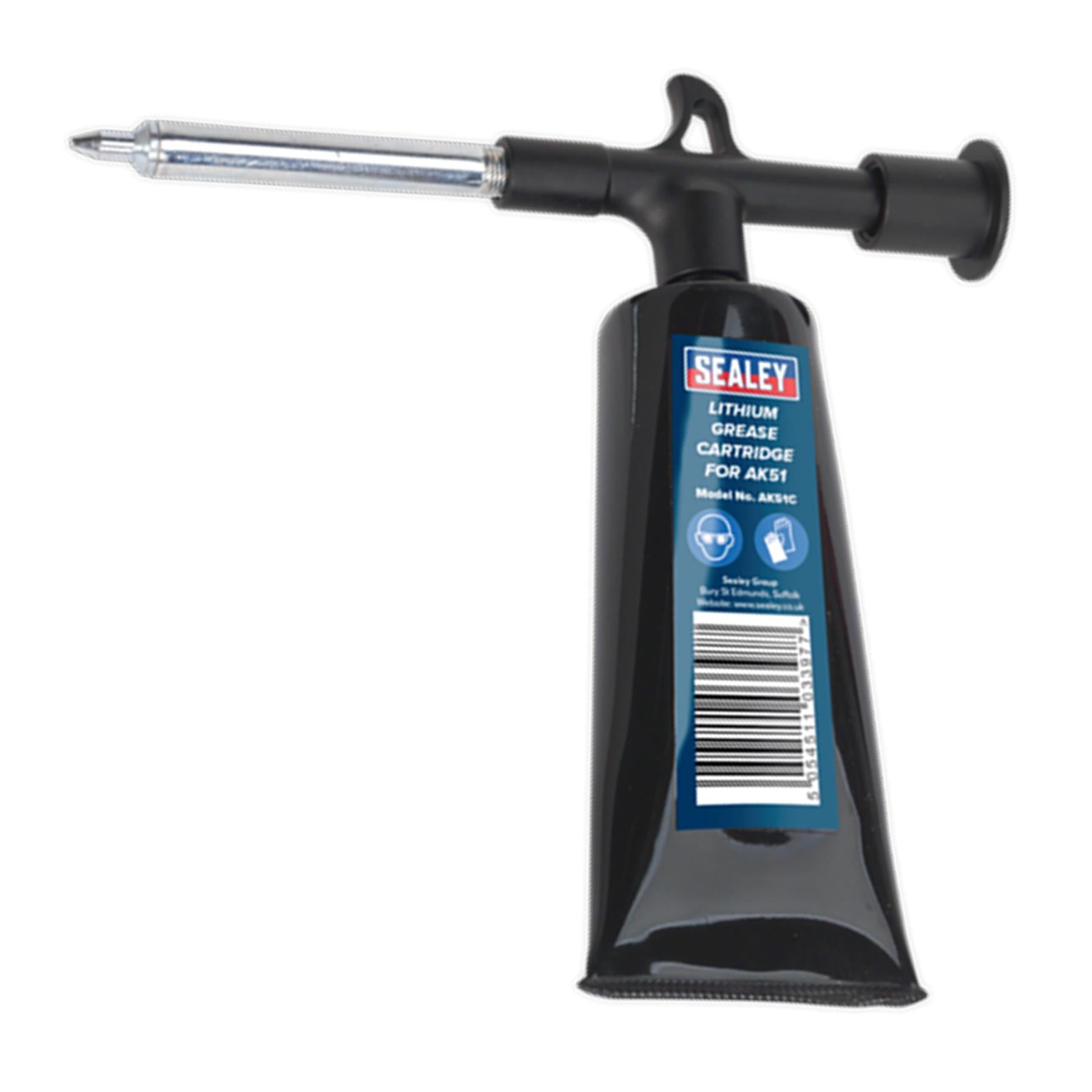 Sealey Mini Grease Appclicator 100g Lithium Grease Engine Bays Door Hinges
