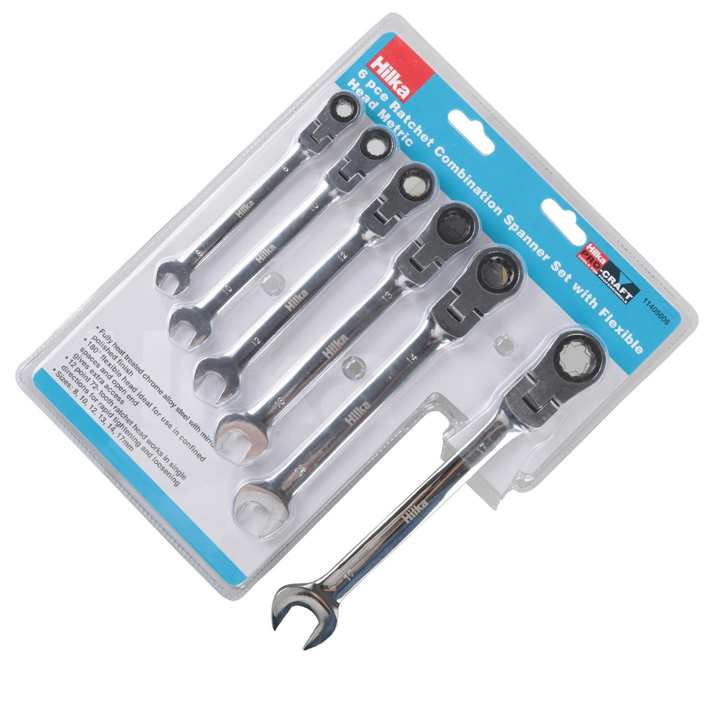 Ratchet Spanner Set