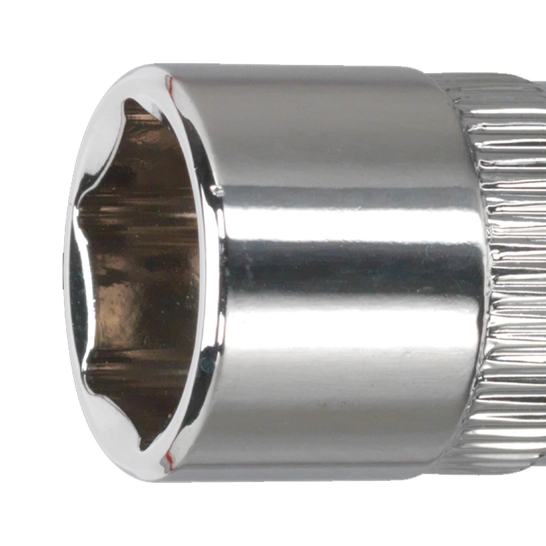 Sealey WallDrive Socket 12mm 3/8"Sq Drive Fully Polished