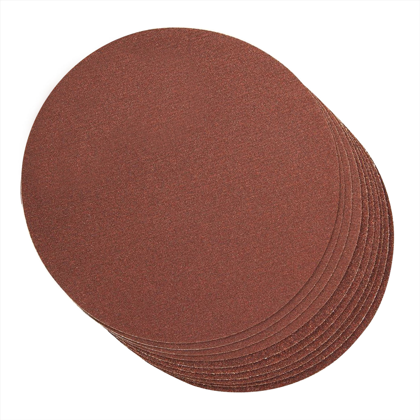 40Pk Self-Adhesive Sanding Discs 150mm Mix Grit 60 80 120 240 Aluminium Oxide