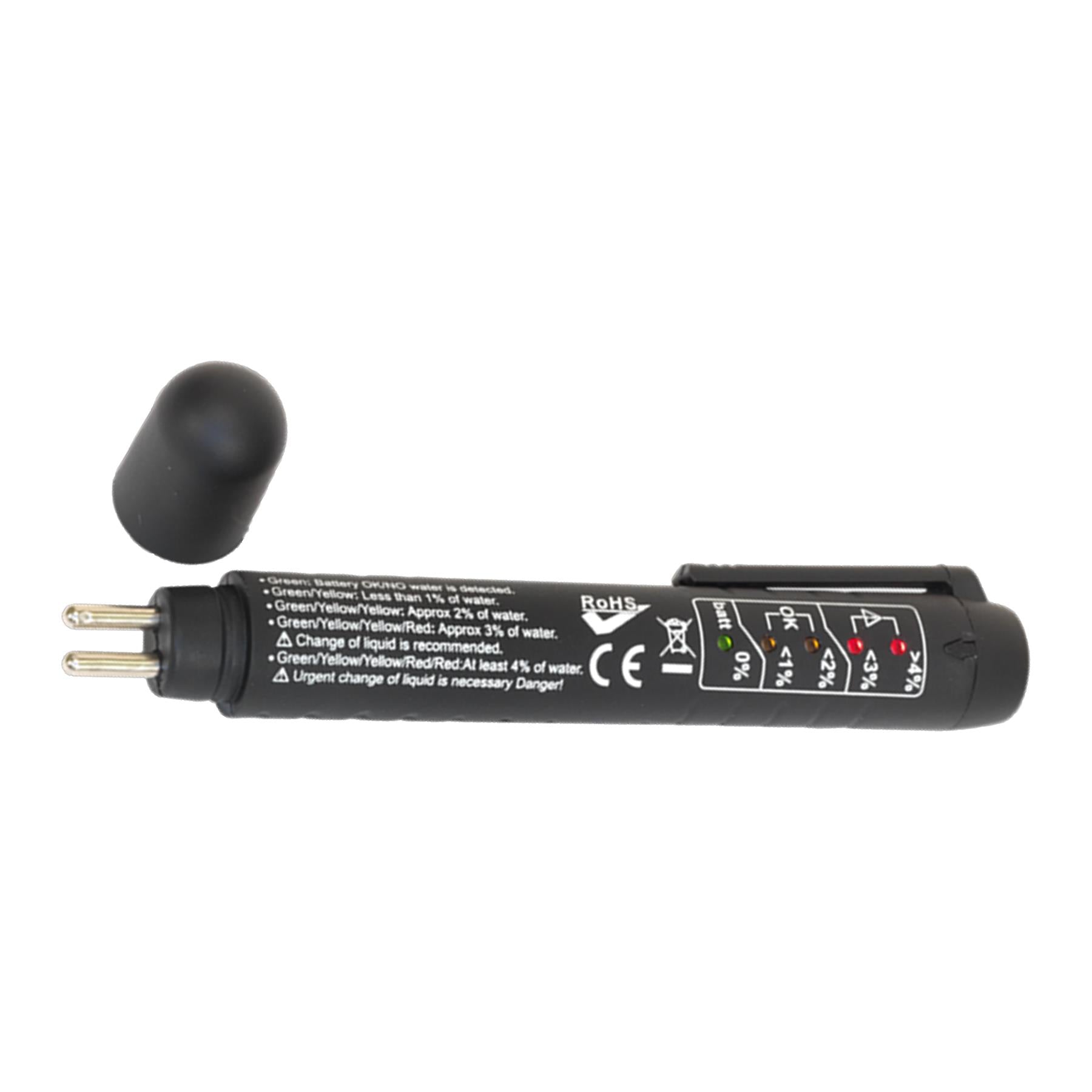 Sealey Pocket Brake Fluid Tester Moisture Water Content Check Compact Test Tool