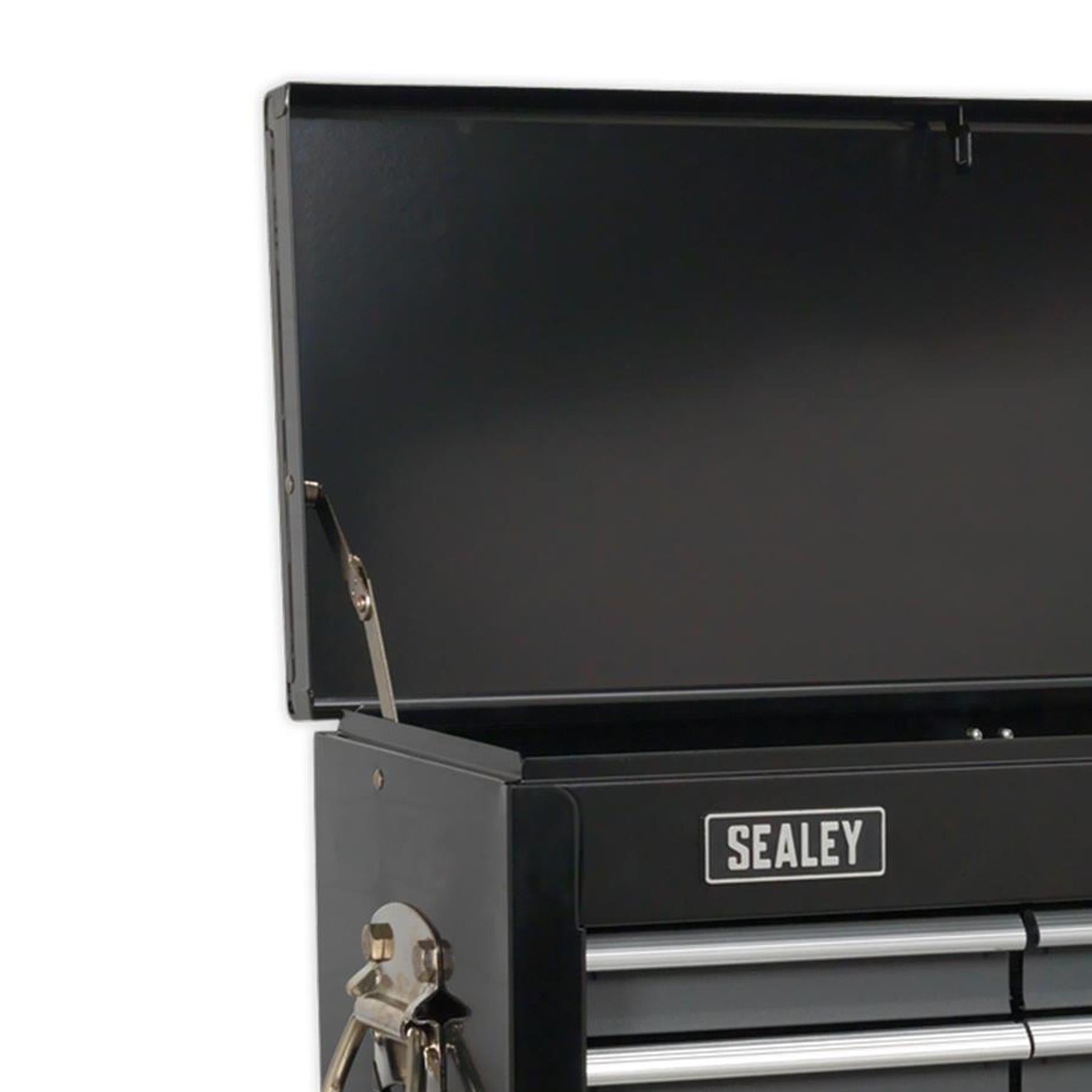 Sealey Topchest 9 Drawer with Ball Bearing Slides - Black/Grey - AP2509B