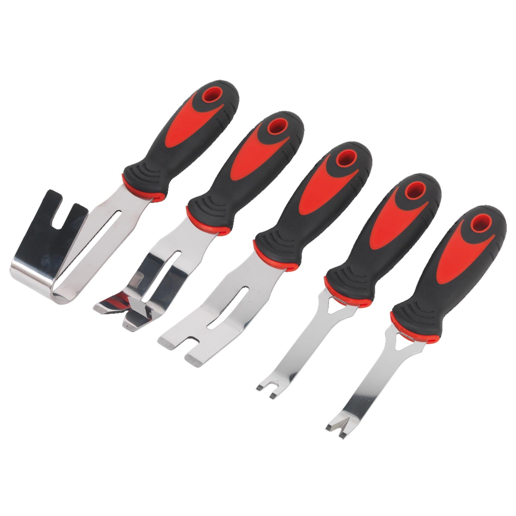 Sealey Door Panel & Trim Clip Removal Tool Set 5pc