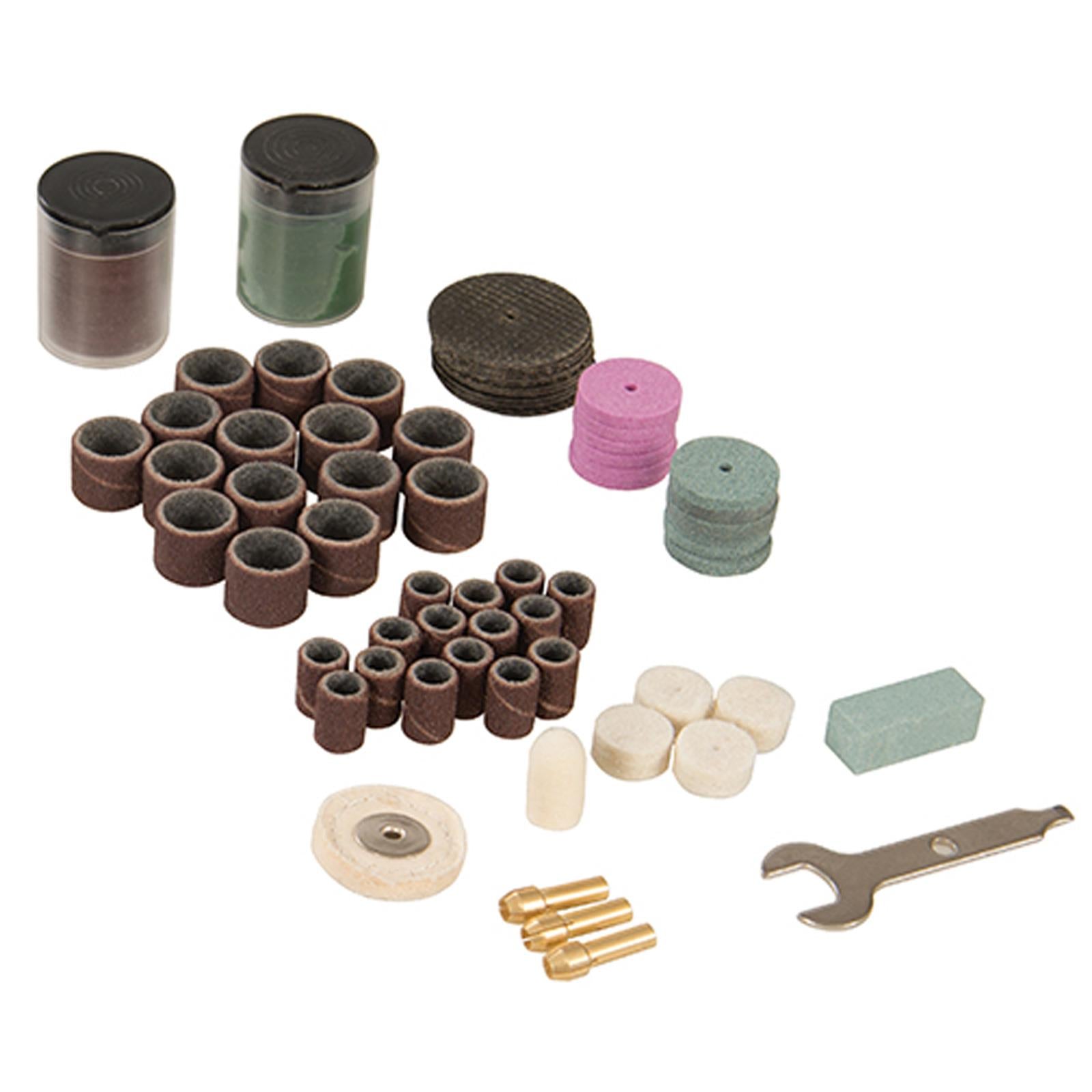 216Pce Rotary Tool Accessory Kit And Muliti Function Tools W/ Cutting Disk Burrs