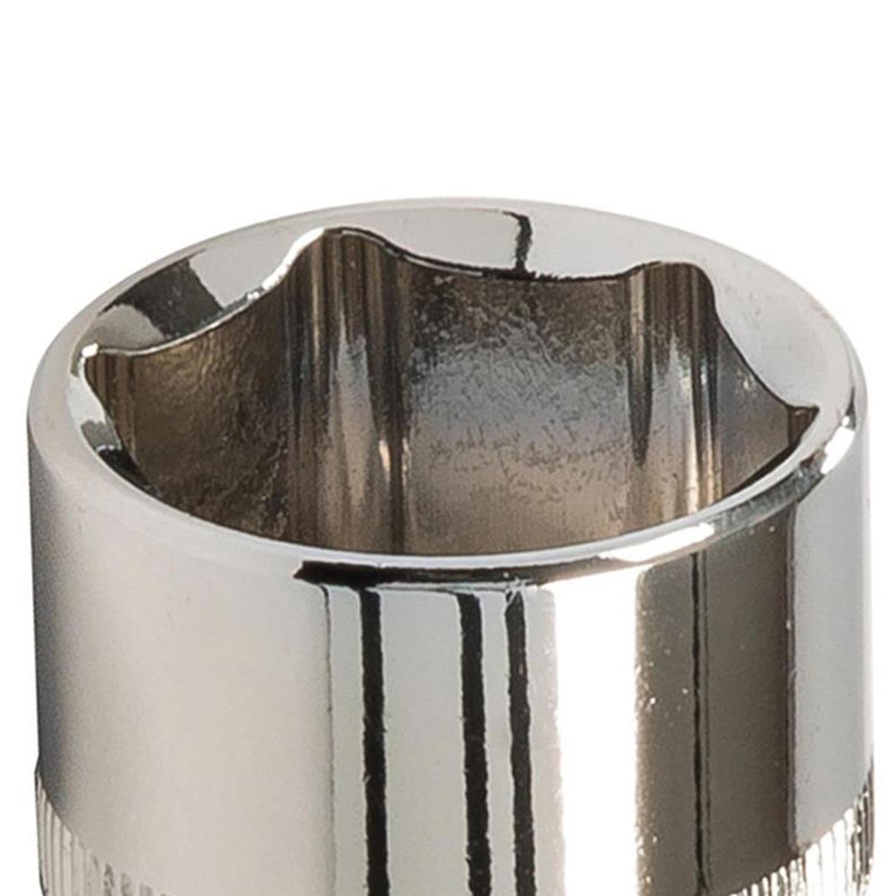 Quality Socket 1/4" Drive Metric Hex Square 10mm Individual Hex Polished Crv