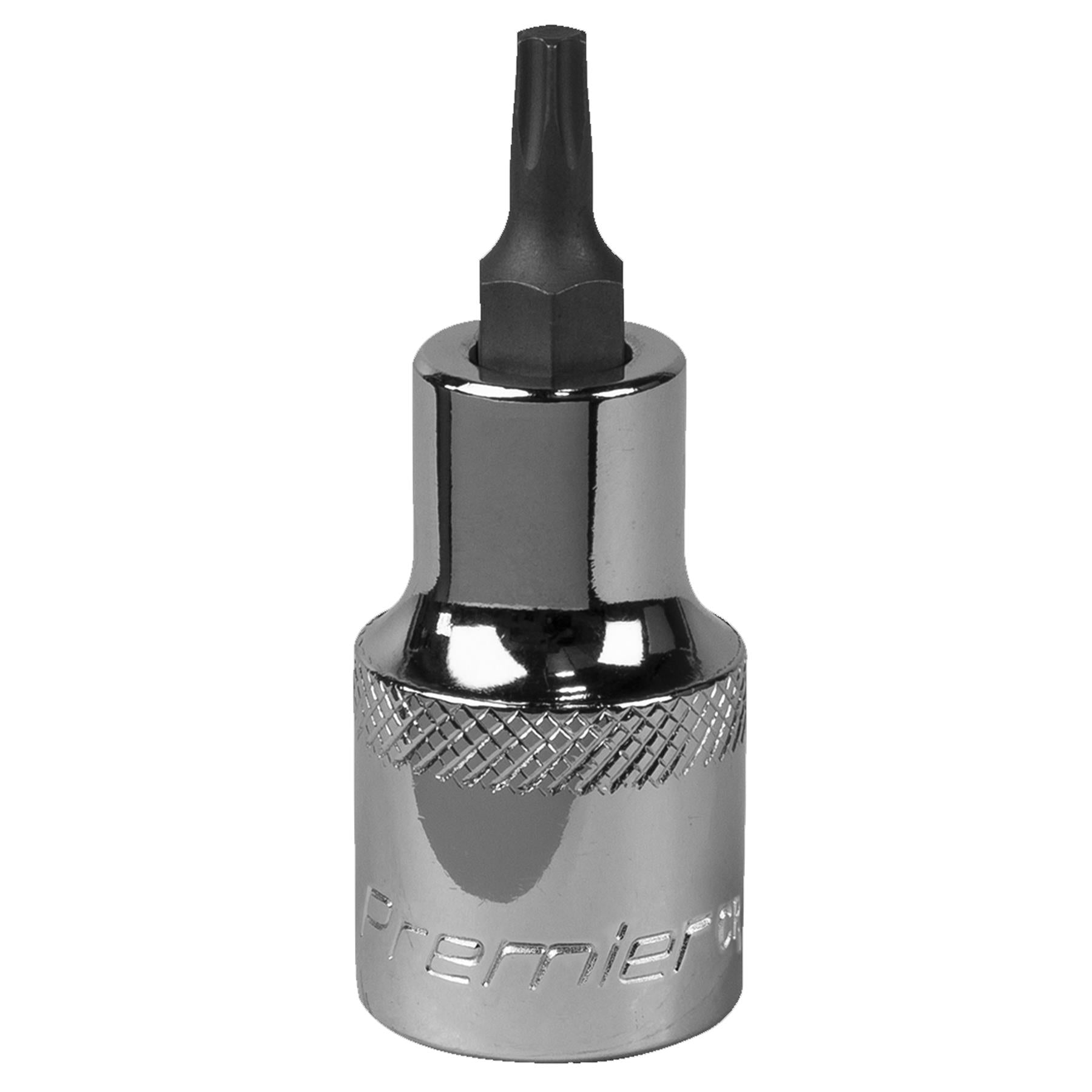 Sealey TRX-Star* Socket Bit T25 1/2"Sq Drive Chrome Vanadium