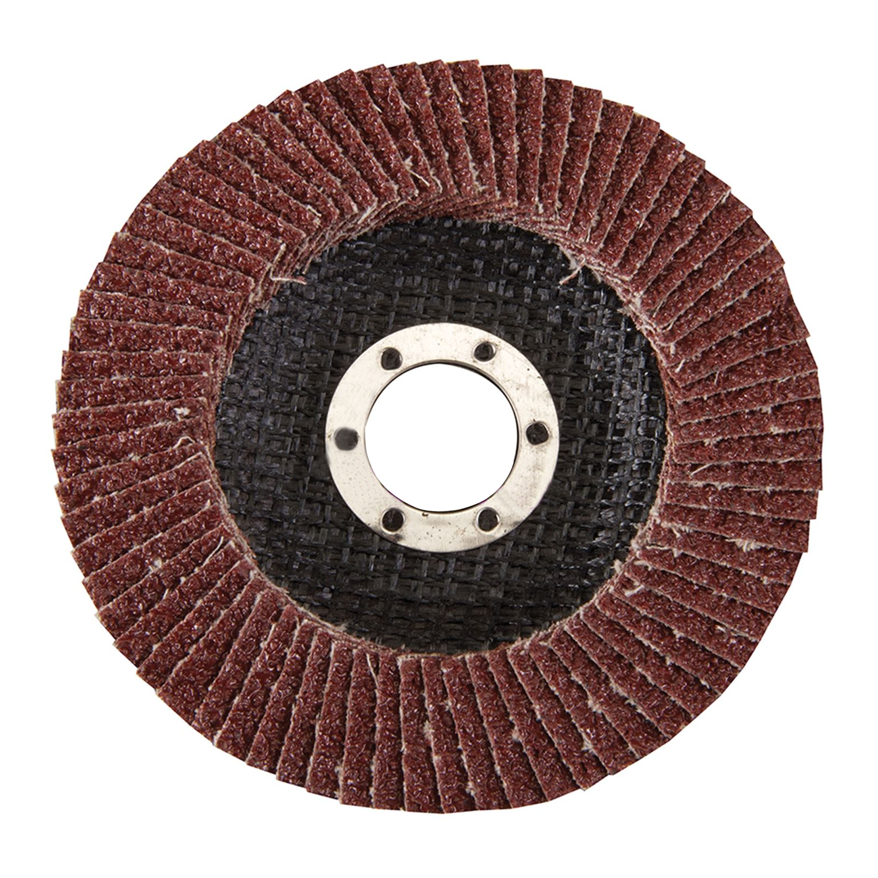 Aluminium Oxide Flap Disc Use On Steel Cast Iron Alloys And Wood 115mm 40 Grit