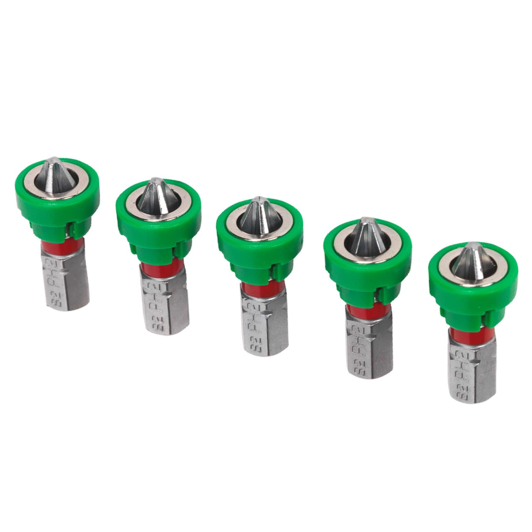 Sealey Power Tool Bit Phillips #2 + Magnetic Holder S2 25mm Pk of 5