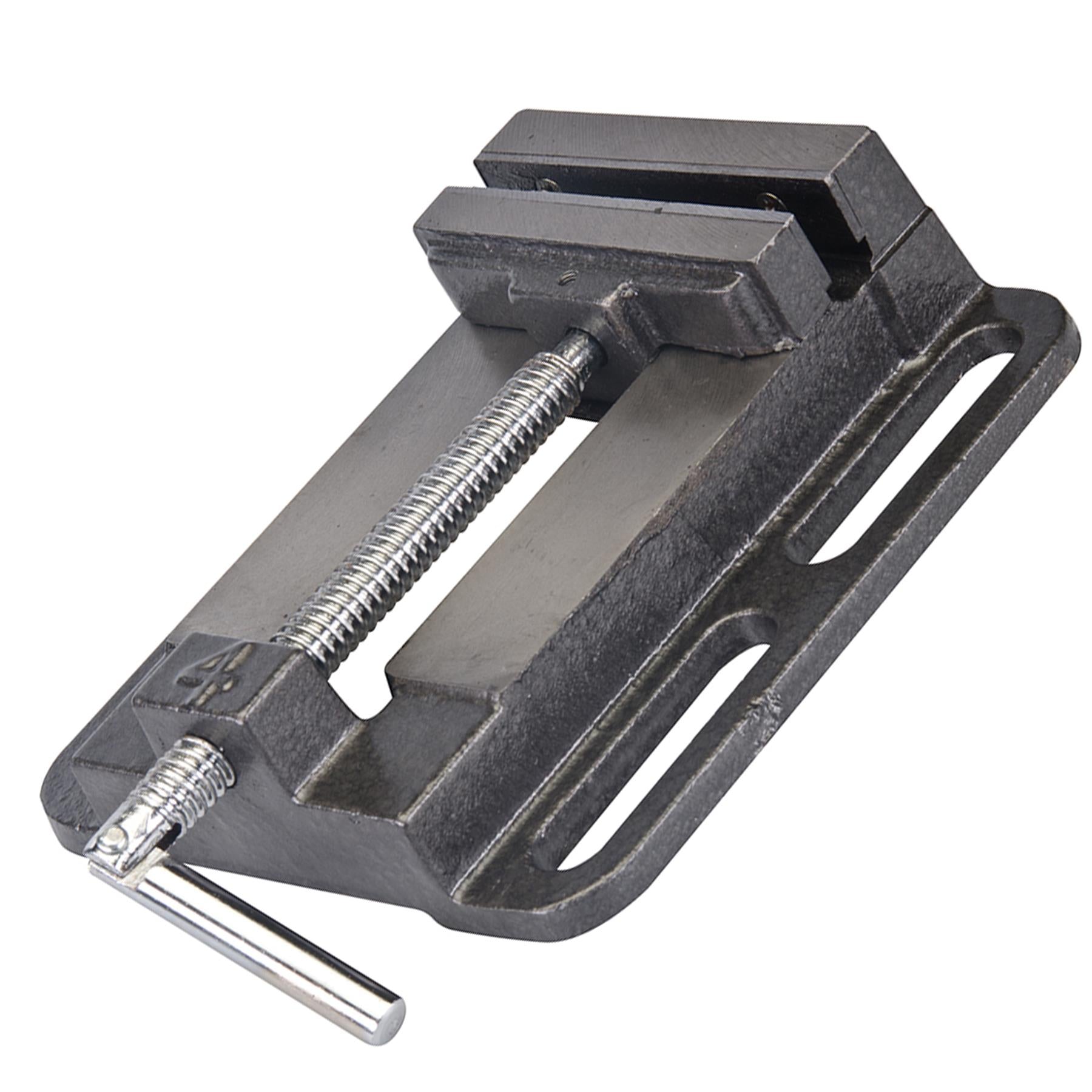 Drill Press Vice 100mm Quick Release Miling Bench Woodwork Workshop DIY