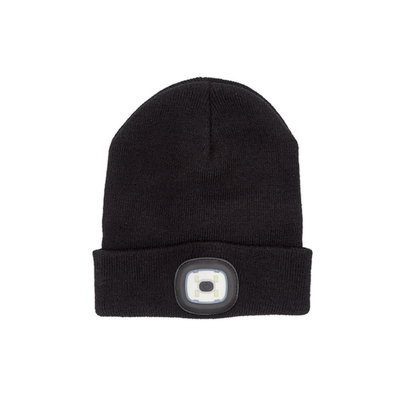 Sealey Beanie Hat with Rechargeable Spotlight 4 SMD LED