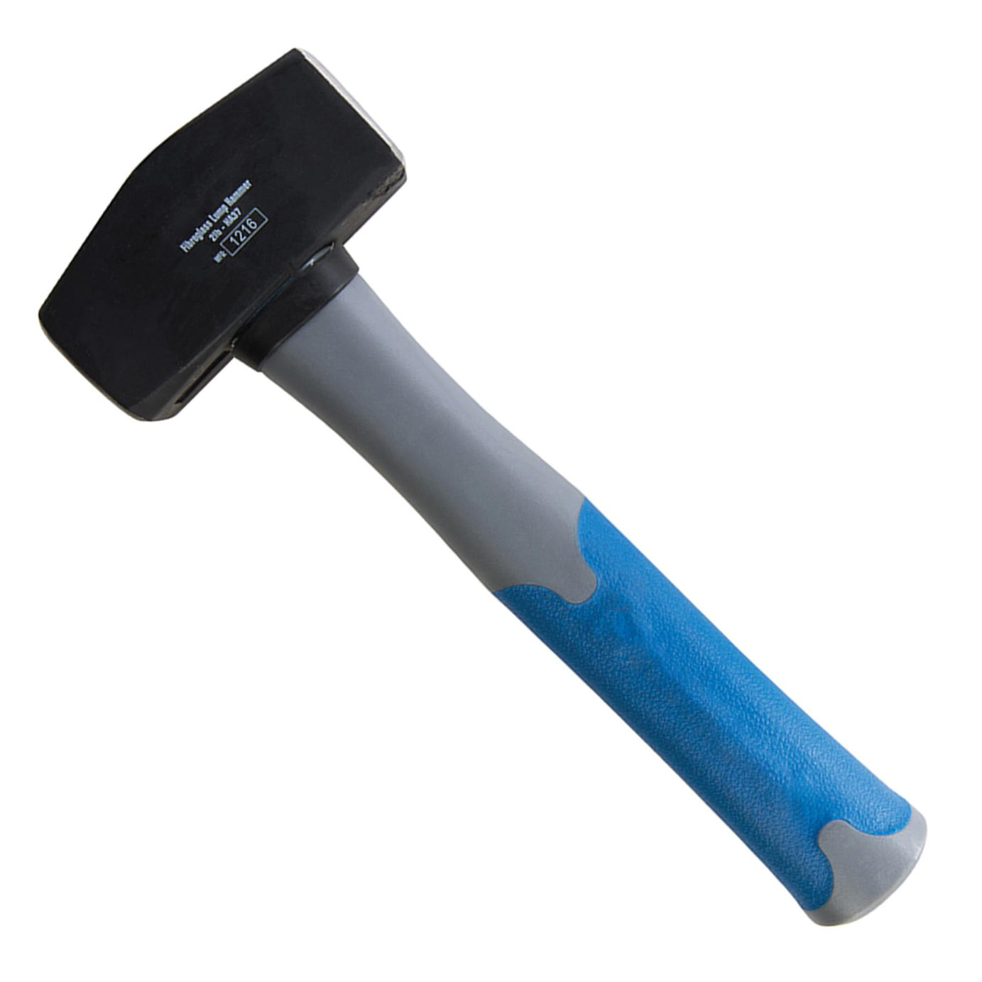 Fibreglass Lump Hammer 2Lb (0.91Kg) Steel Mallet High Grip Demoliton Building