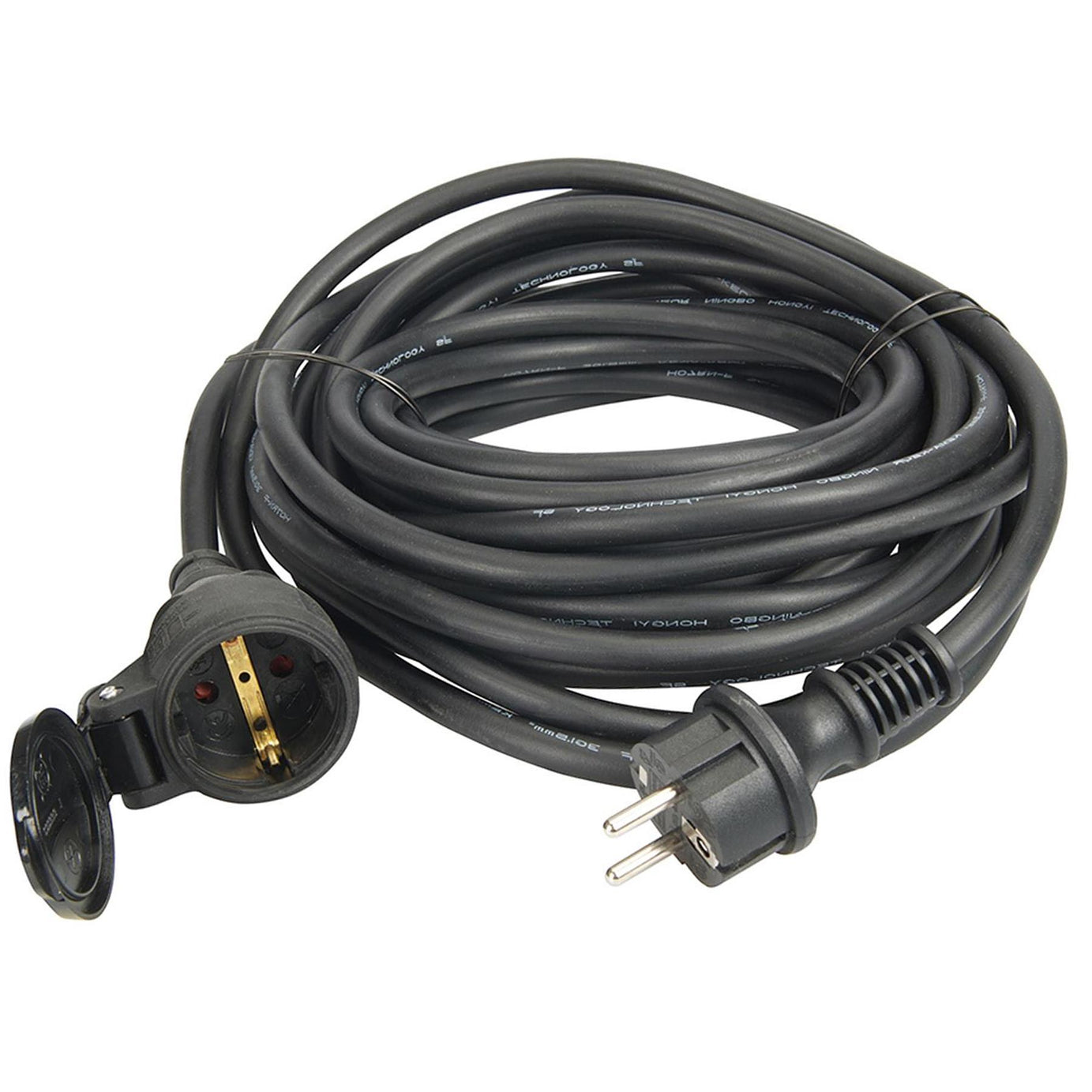 European Type F Schuko Extension Lead 10 Meter F Cee 7/4 Socket & Schuko Cee 7/7