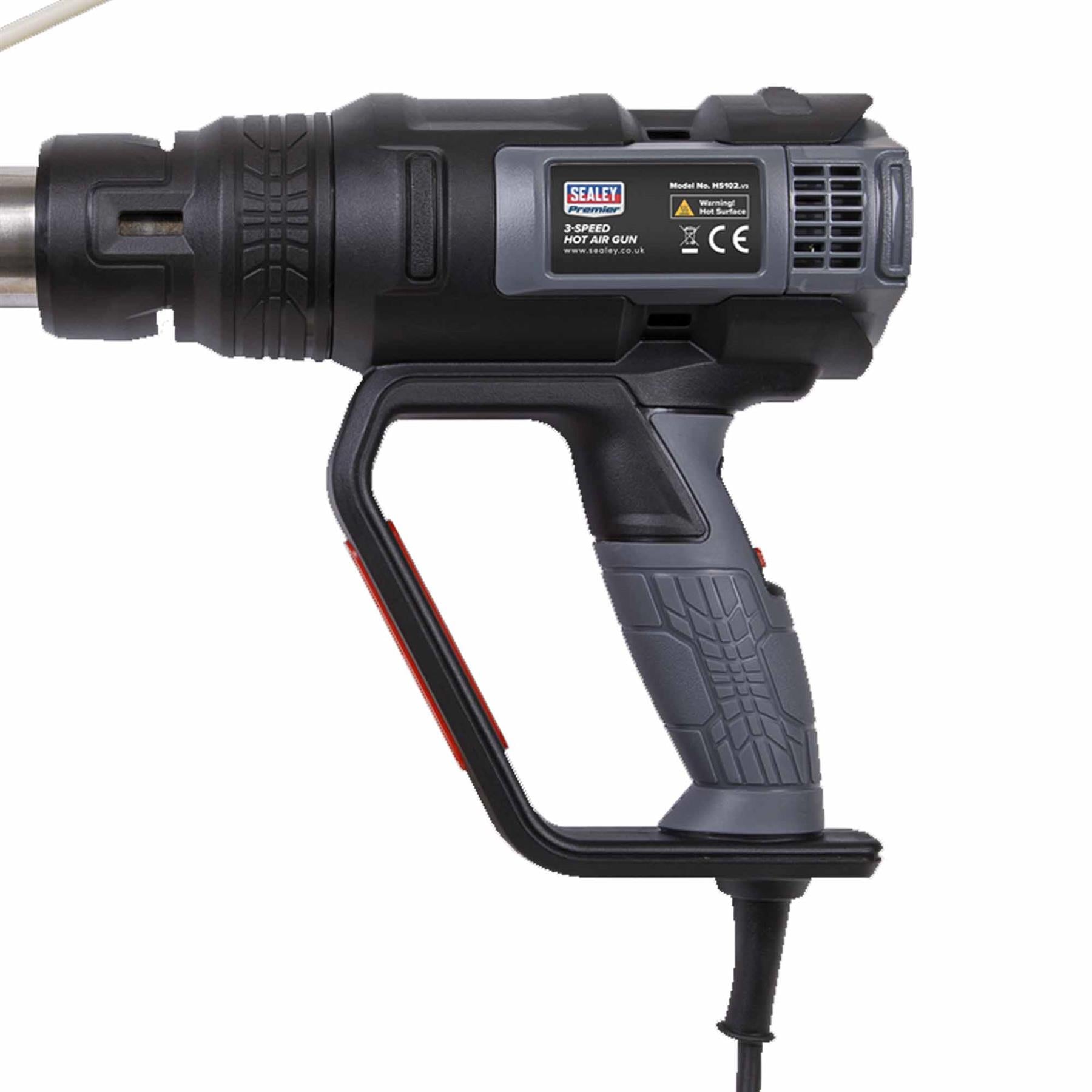 Sealey Plastic Welding Kit Including HS102 Hot Air Gun