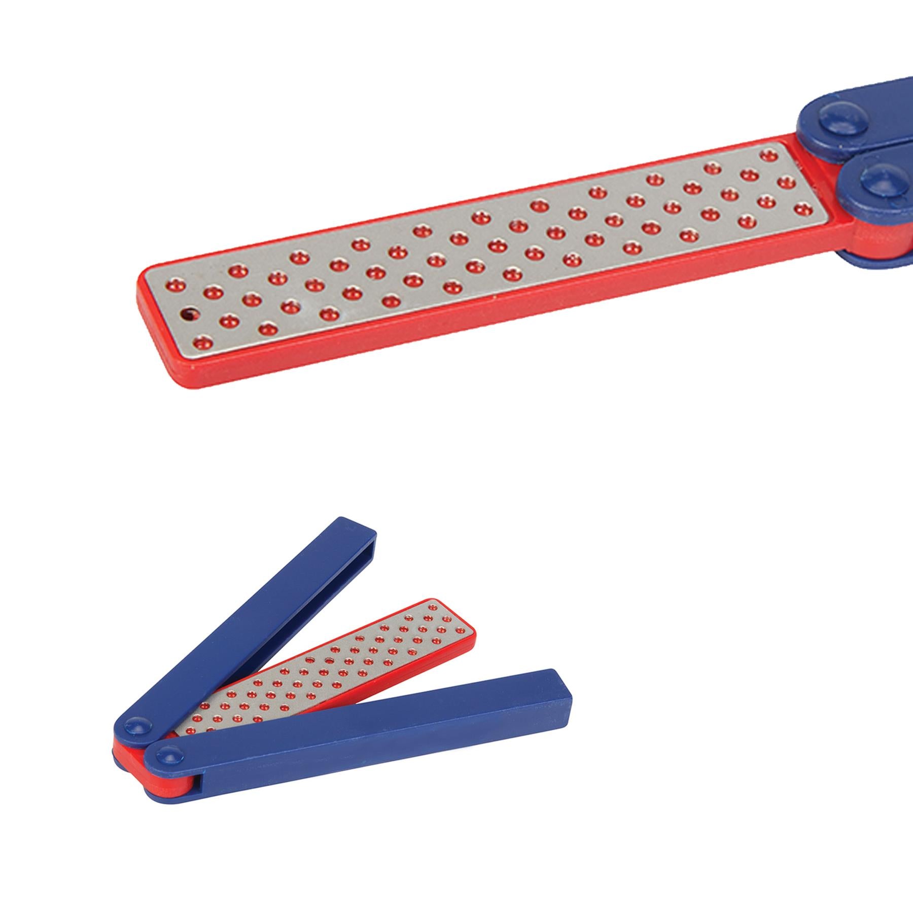 Folding Diamond Sharpeners Hone Double Sided 600/1200 Grit - 125mm X Width 20mm