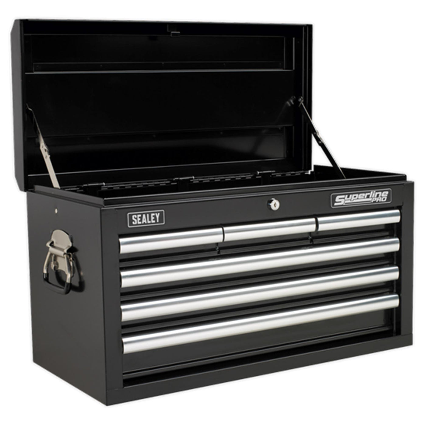 Sealey Topchest 6 Drawer with Ball Bearing Slides - Black AP33069B