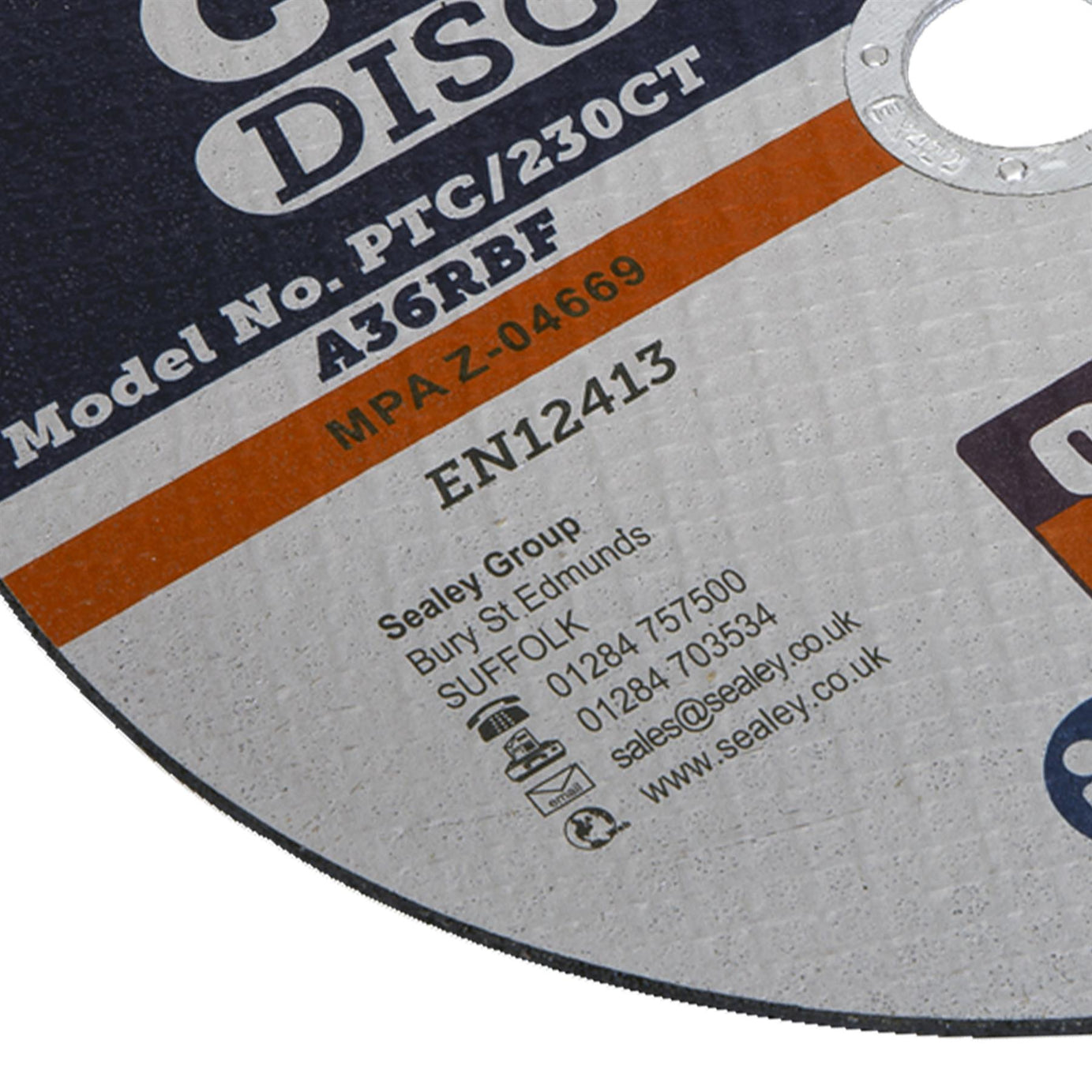Sealey Cutting Disc 230 x 2mm 22mm Bore PTC/230CT