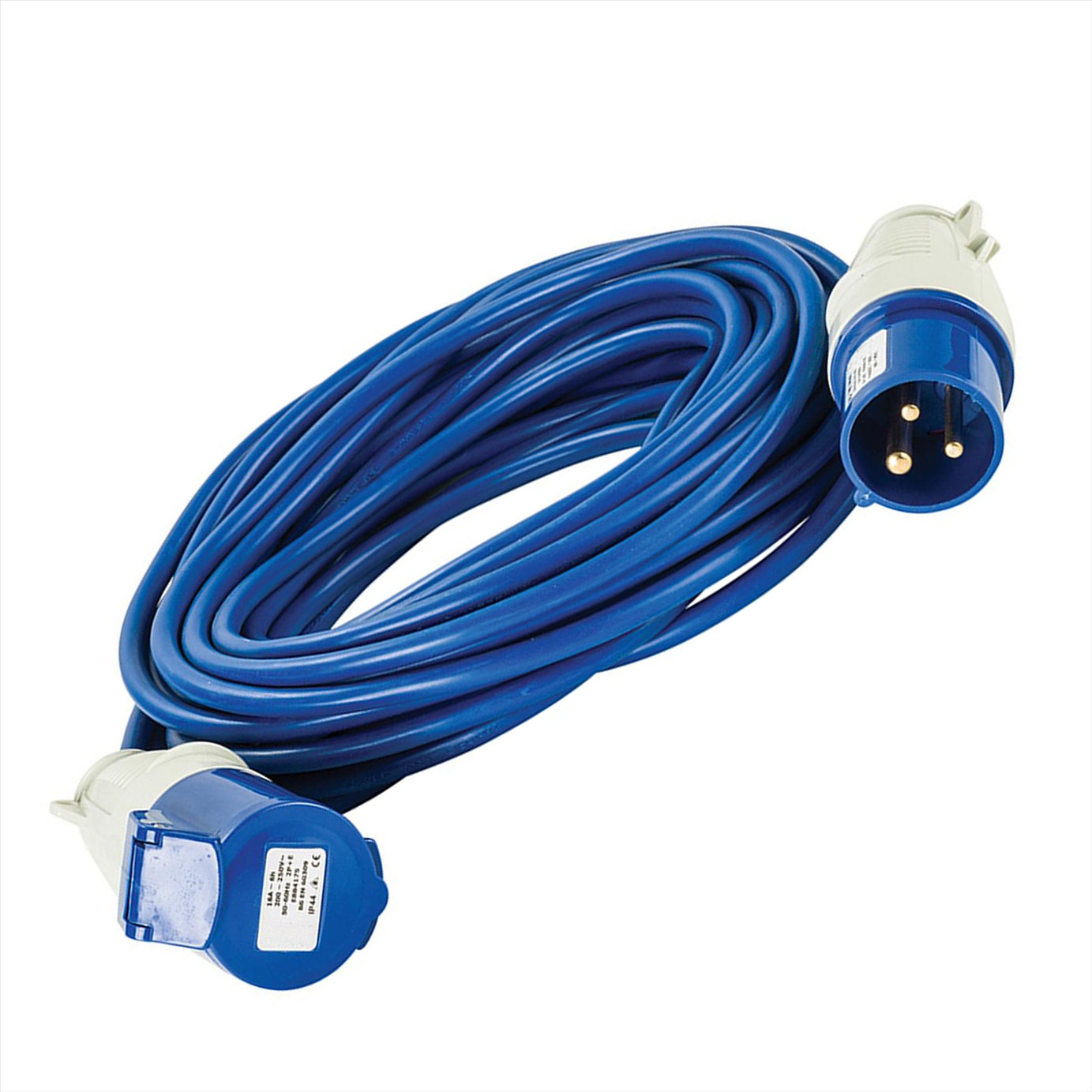 Defender Extension Lead Blue 1.5mm2 16A 14m 230V