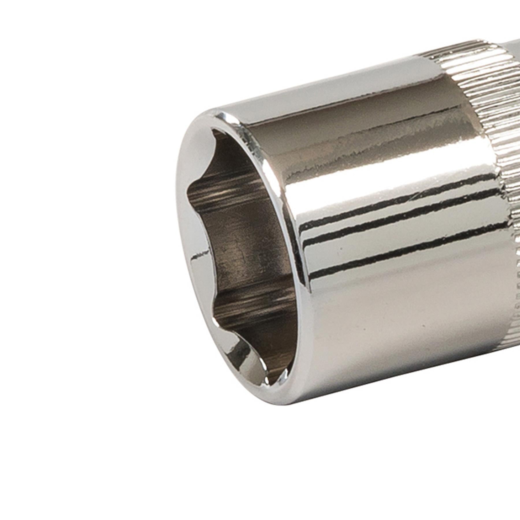 Socket 1/2" Drive Metric Hex Square 16mm Individual Hex Polished Crv Quality