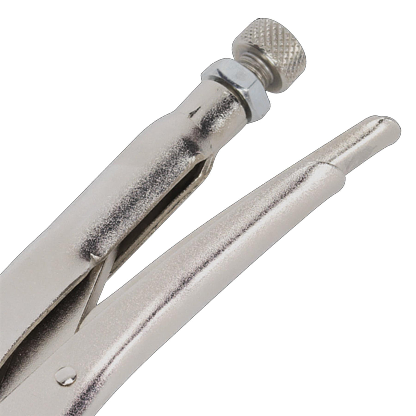 Sealey Locking Pliers Curved Jaws 230mm 0-45mm Capacity