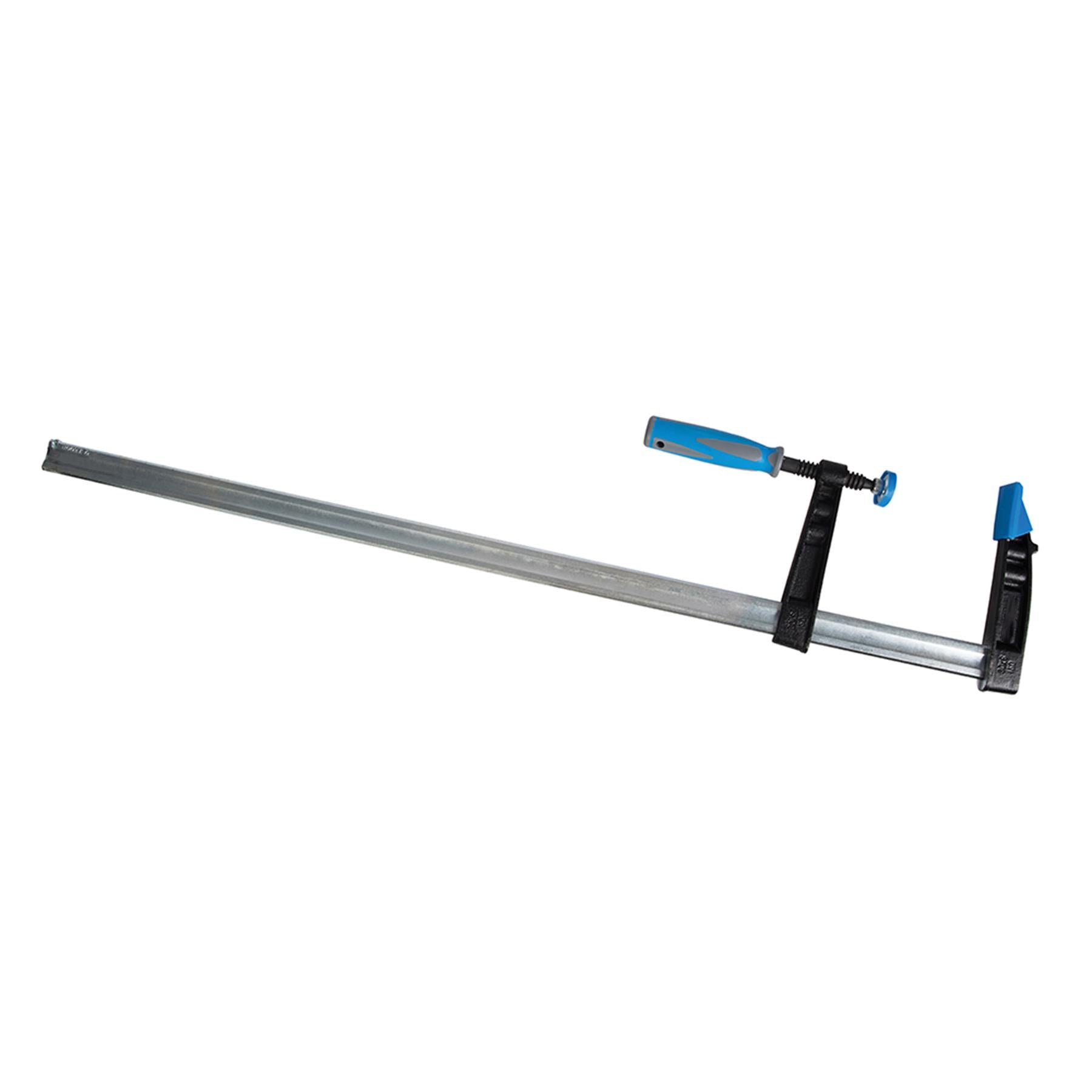 F-Clamp Heavy Duty 800 X 120mm With Cast Jaws And Soft-Grip Handles