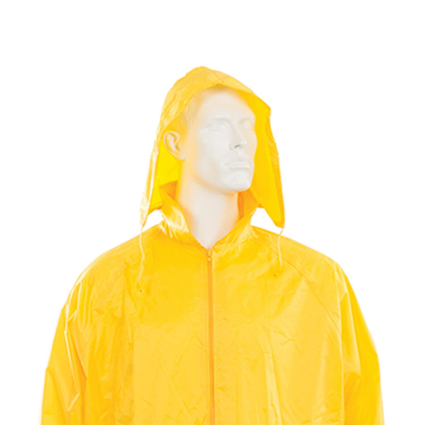 2Pce Rain Suit Yellow XL 76cm - 134cm (30 - 53") Includes Hood With Neck Cord