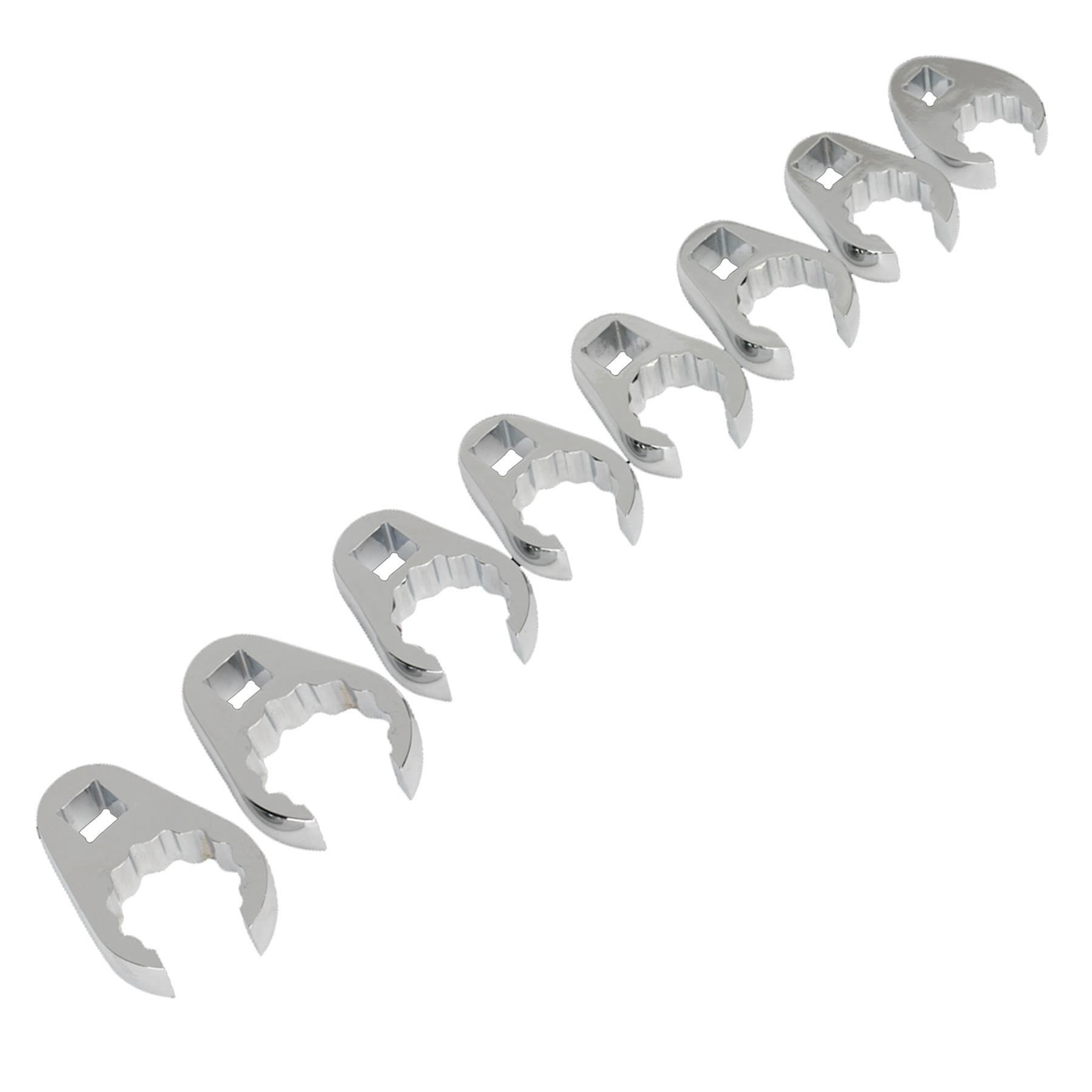 Sealey Crow's Foot Spanner Set 8pc 1/2"Sq Drive Metric