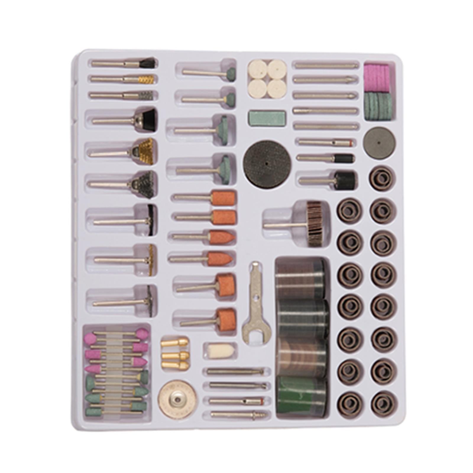 216Pce Rotary Tool Accessory Kit And Muliti Function Tools W/ Cutting Disk Burrs