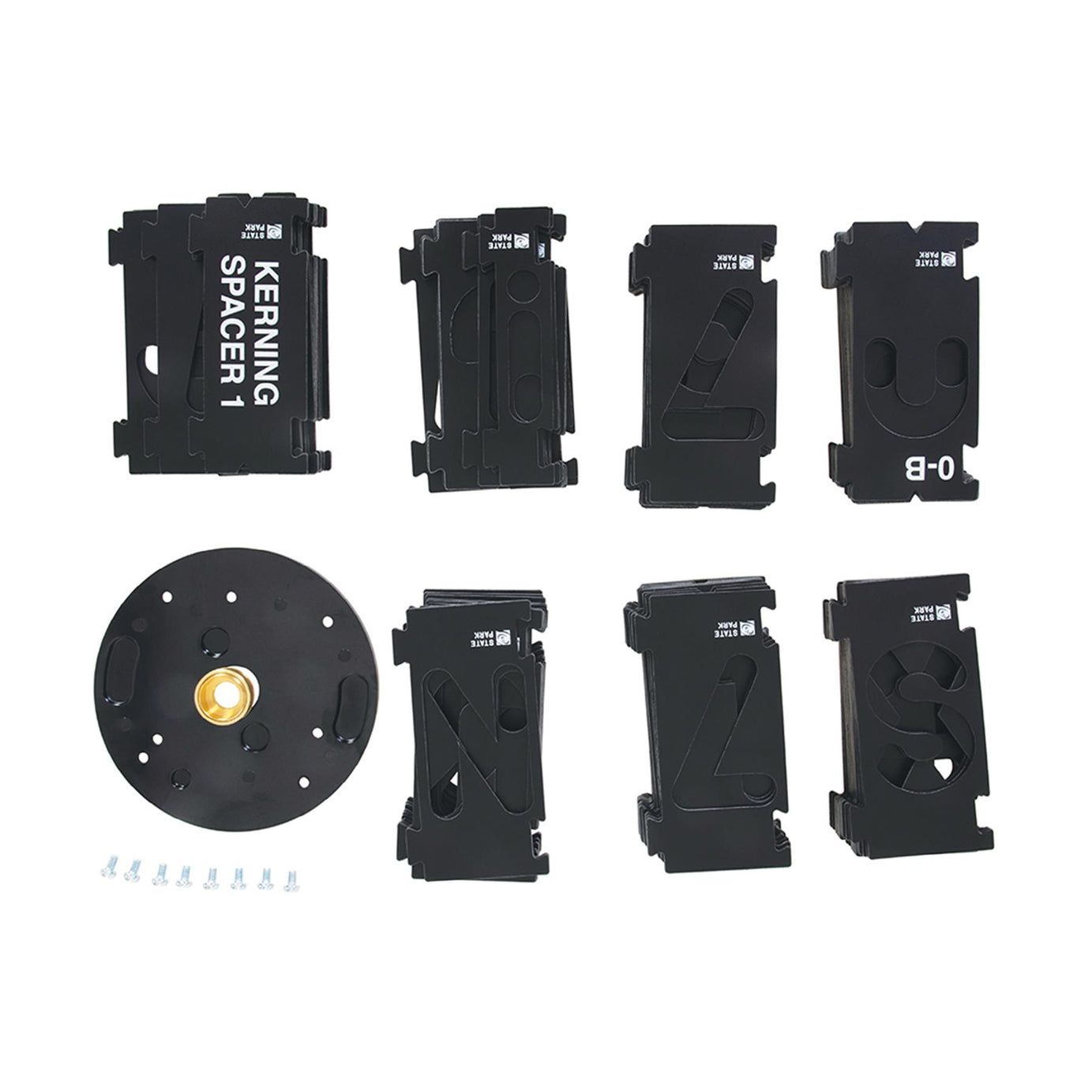 Interlock Signmakers Kit 2-1/4" Template thickness 2mm (3/32")