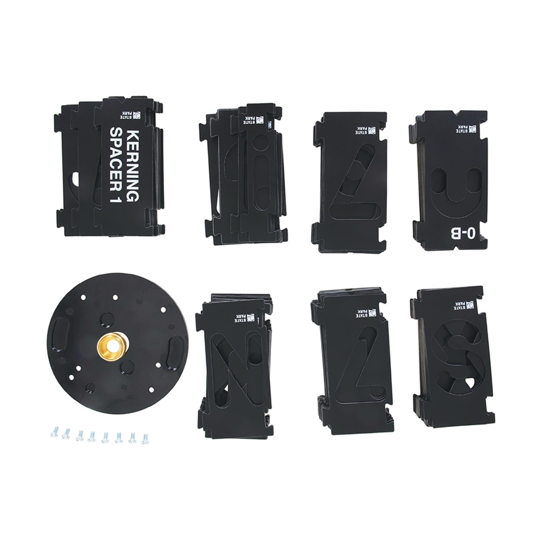 Interlock Signmakers Kit 2-1/4" Template thickness 2mm (3/32")