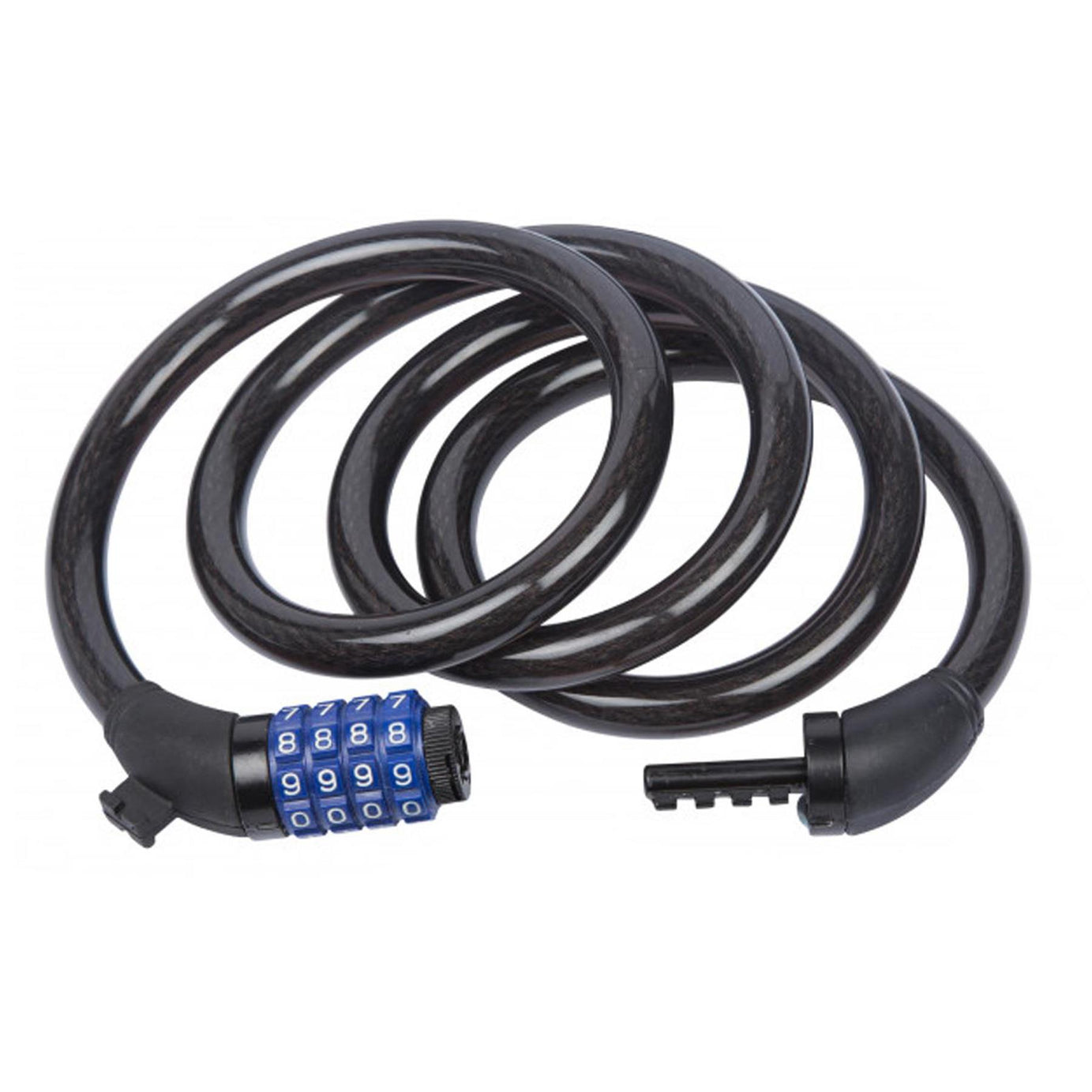 BlueSpot 1.5m x 15mm 4 Digit Combination Cable Bicycle Lock Bike Chain