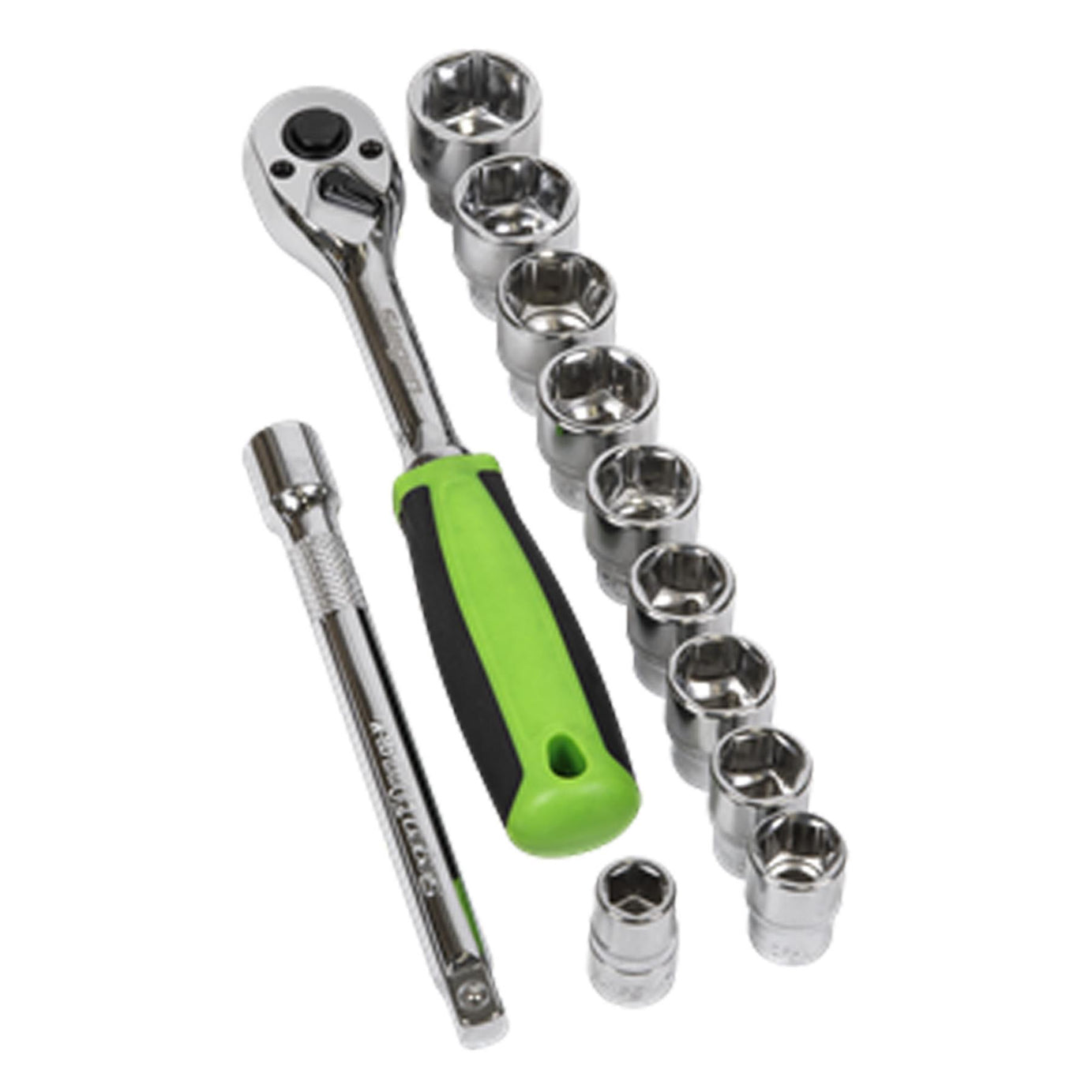 Sealey Socket Set 12pc 1/2"Sq Drive WallDrive� Metric