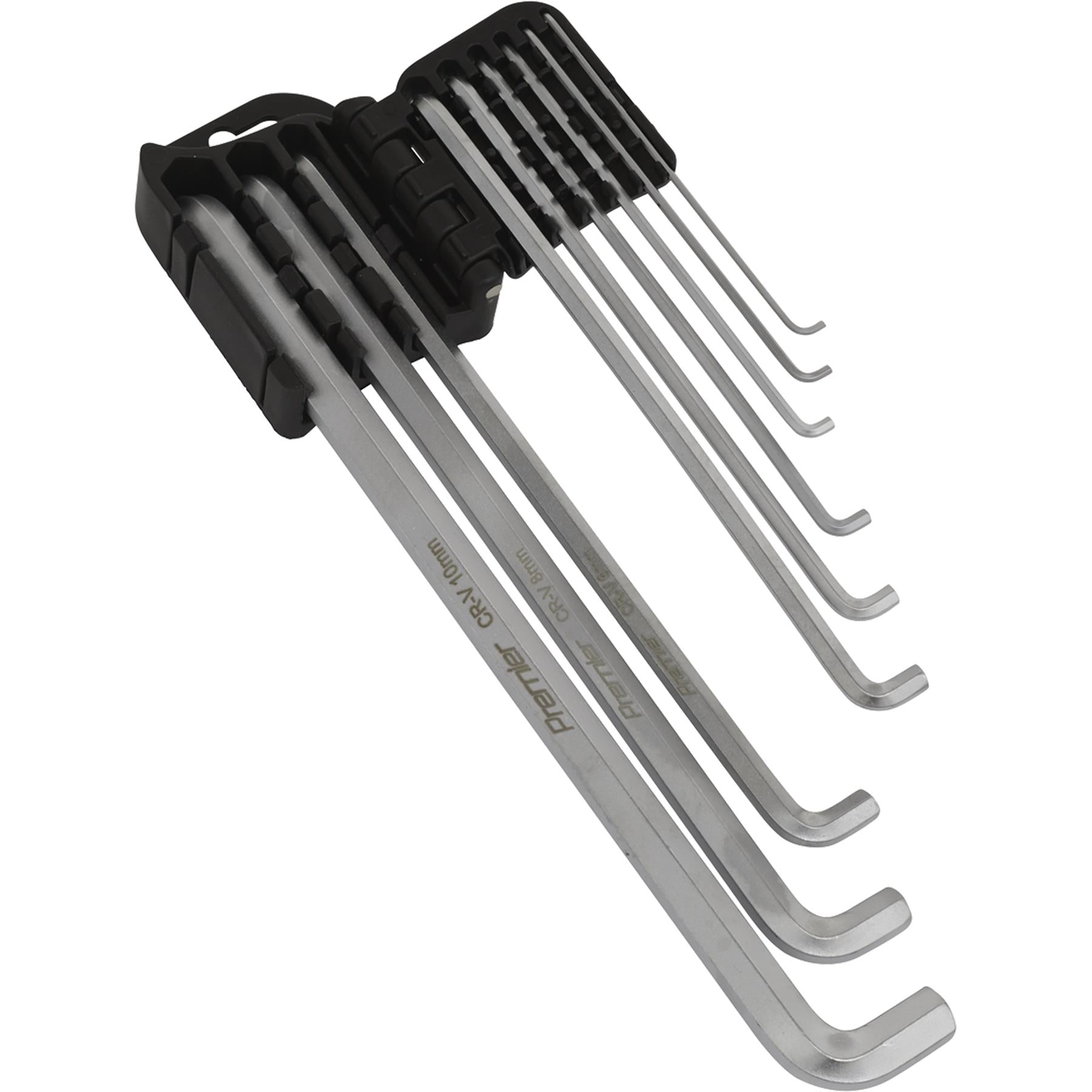 Sealey 9 Piece Short/Stubby End/Ended Extra Long Reach Hex/Allen Key Set