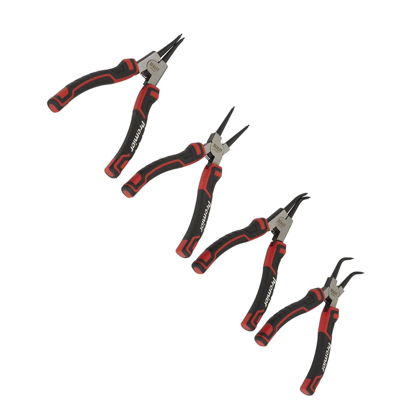 Sealey Circlip Pliers Set 4pc 180mm