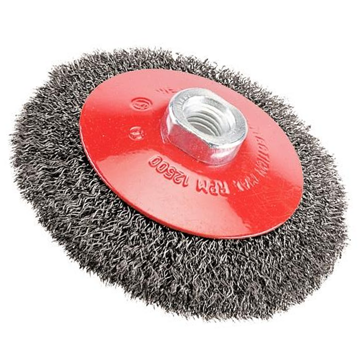 115mm Rotary Steel Wire Brush Crimp Bevel Wheel Cup Angle Grinder M14 DIY